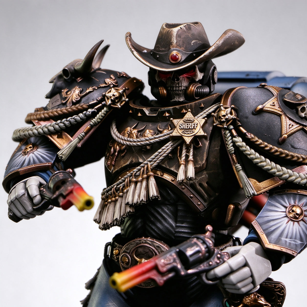 Western Sheriff – Custom Modified Space Marine Collectible（Limited to 10 Pieces Worldwide）