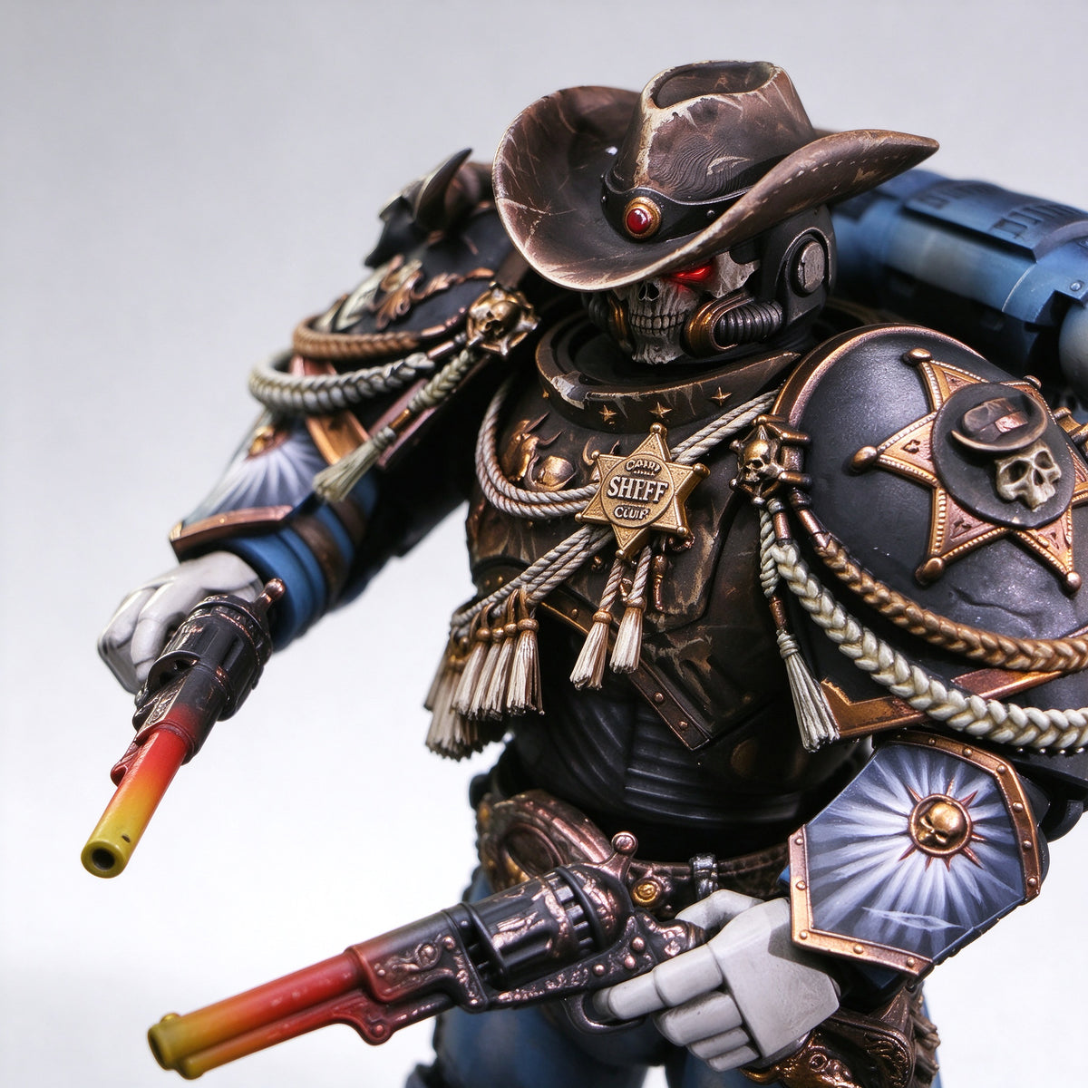 Western Sheriff – Custom Modified Space Marine Collectible（Limited to 10 Pieces Worldwide）