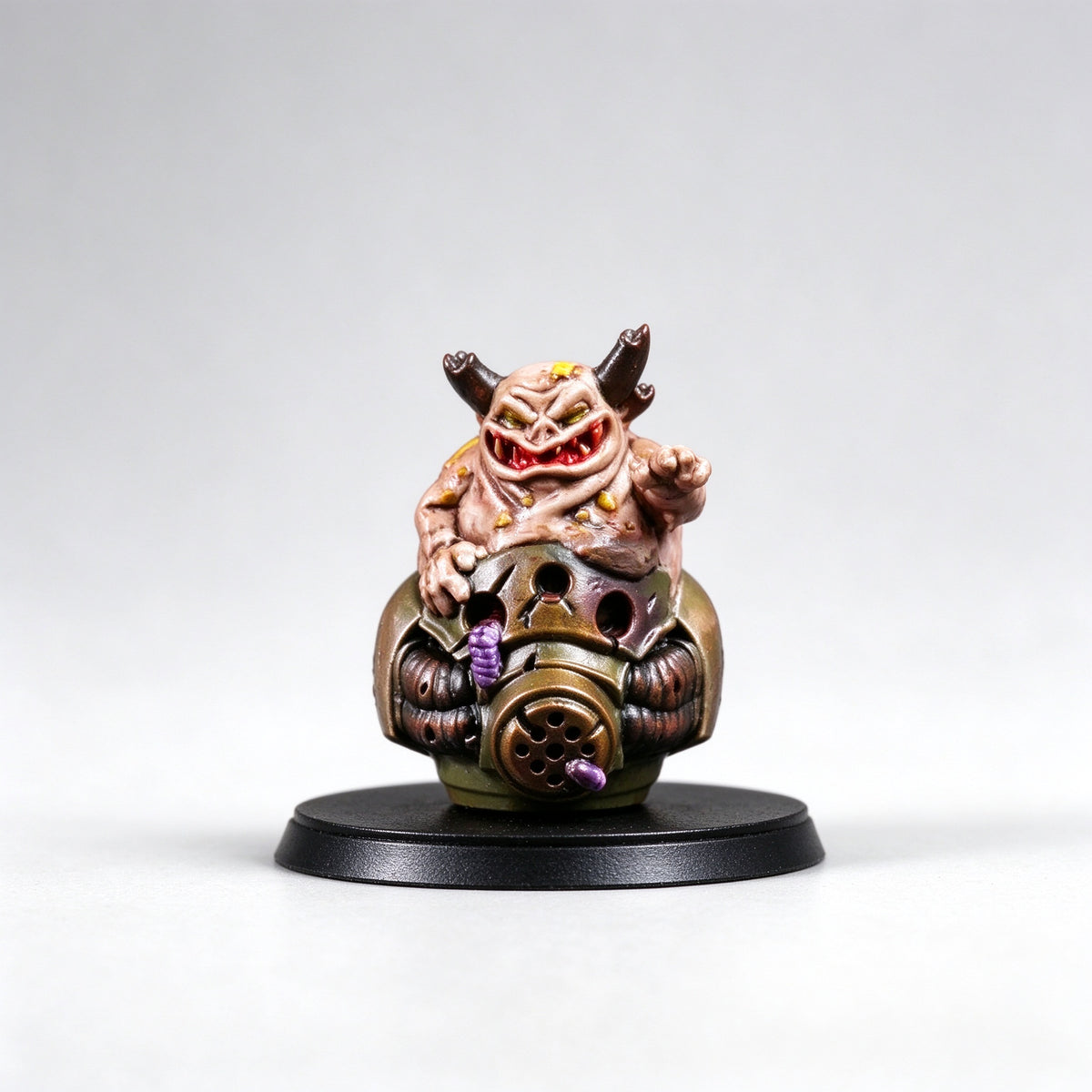 Custom 1/18 Death Guard Tallyman & Nurgling Helm Upgrade Part