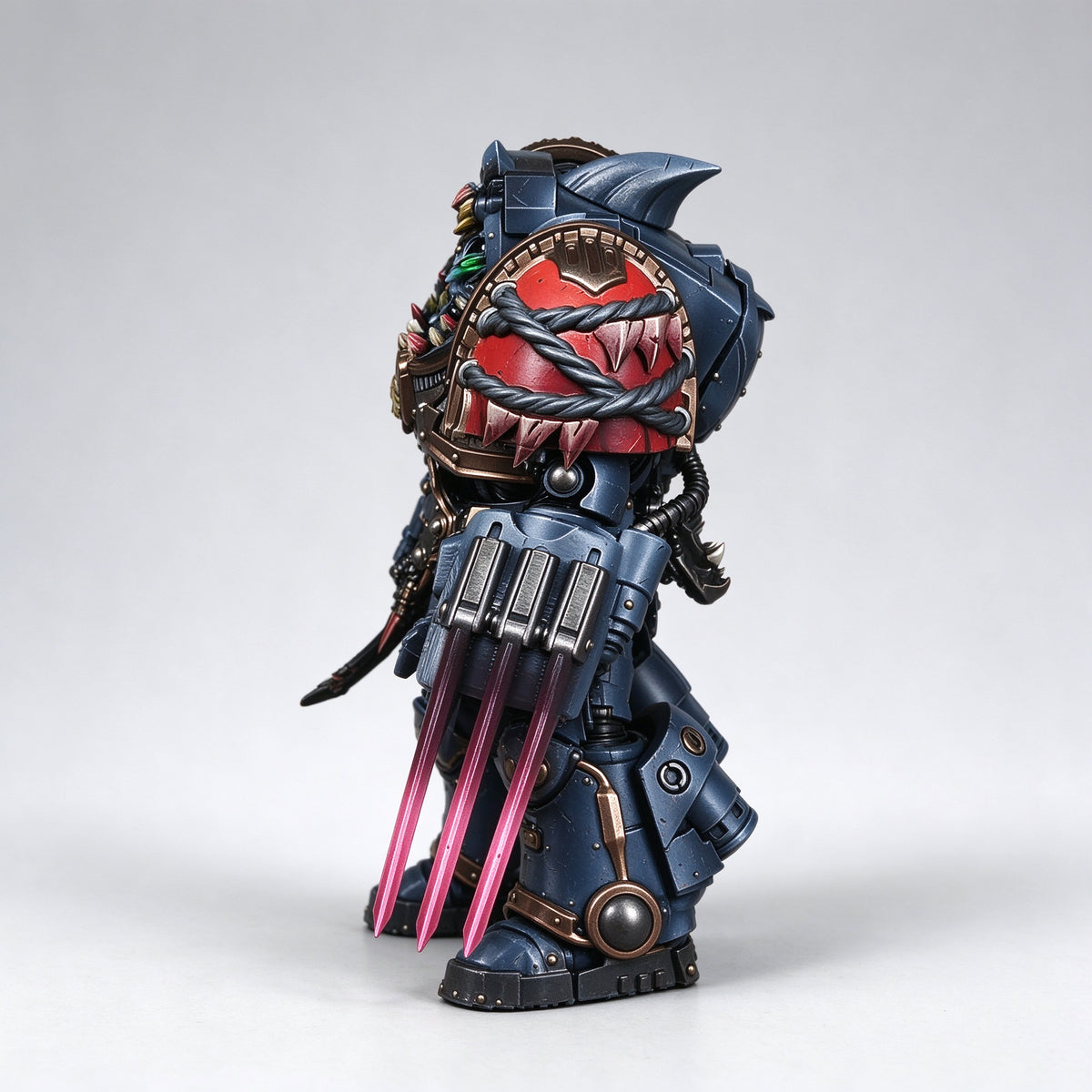 Masterwork Custom 1/18 Carcharodons Chapter Master Tyberos The Red Wake Fine-Art Figure
