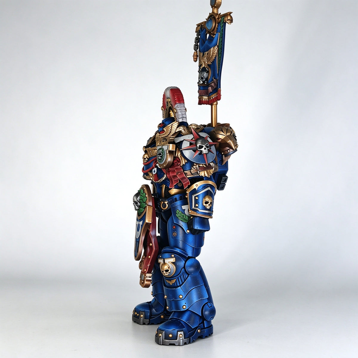 Masterwork Custom 1/18 Ultramarines Captain Cato Sicarius Fine-Art Figure