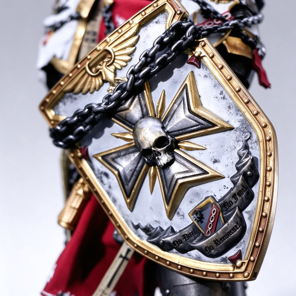 Masterwork Custom 1/18 Black Templars Emperor's Champion Game-Skin Fine-Art Figure