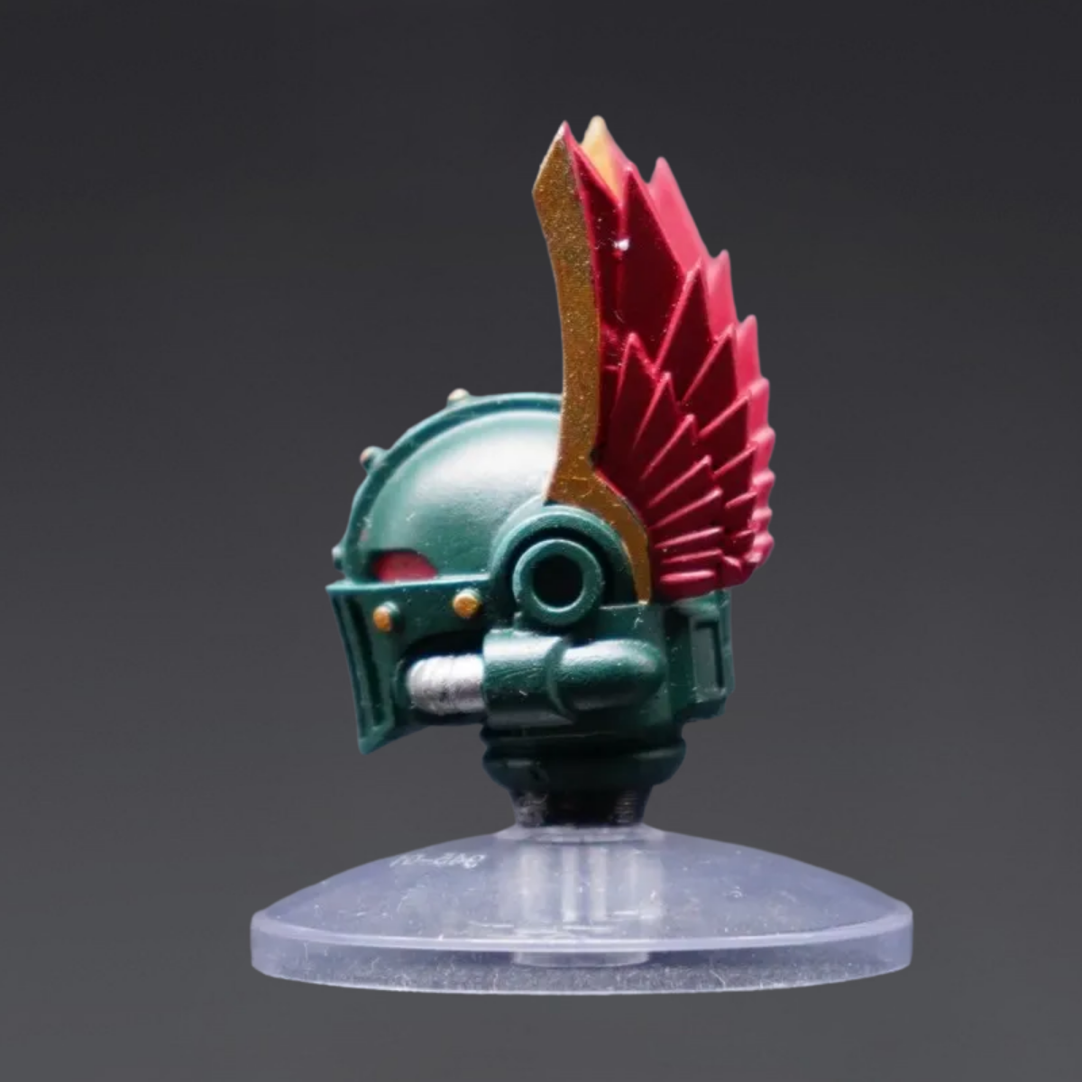 Dark Angels Inspired Masked Helmet Head Sculpt – Upgrade Part