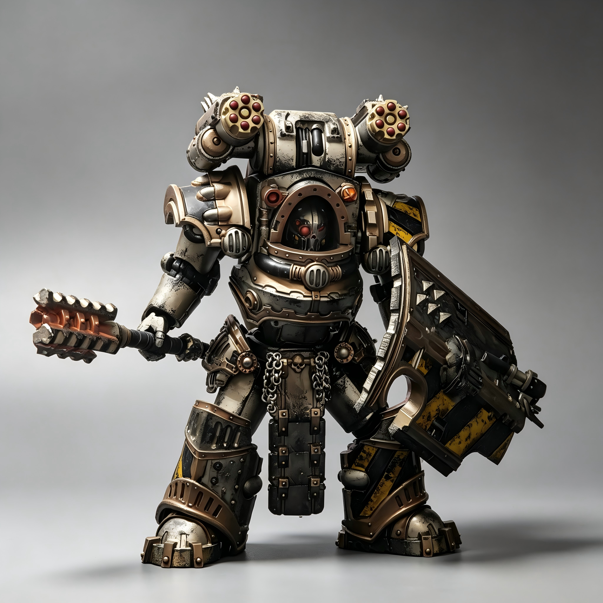 Iron Warriors Bastion Warden – Custom Painted