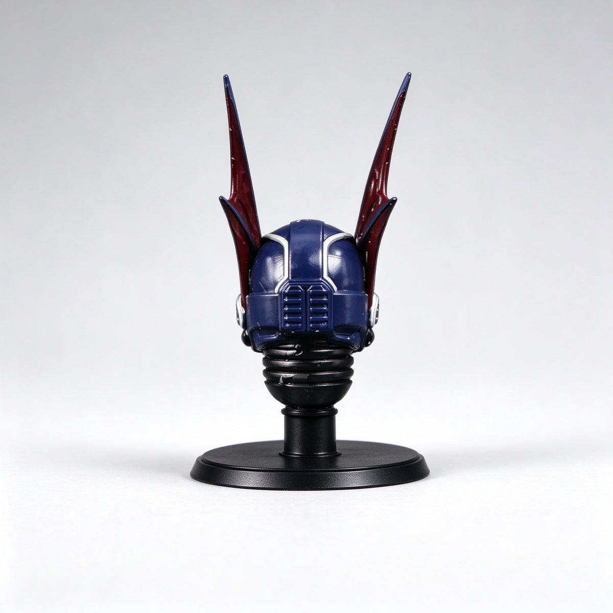 Custom Night Lords Silver Skull Winged Helmet Sculpt - 1/18 Action Figure Head Upgrade