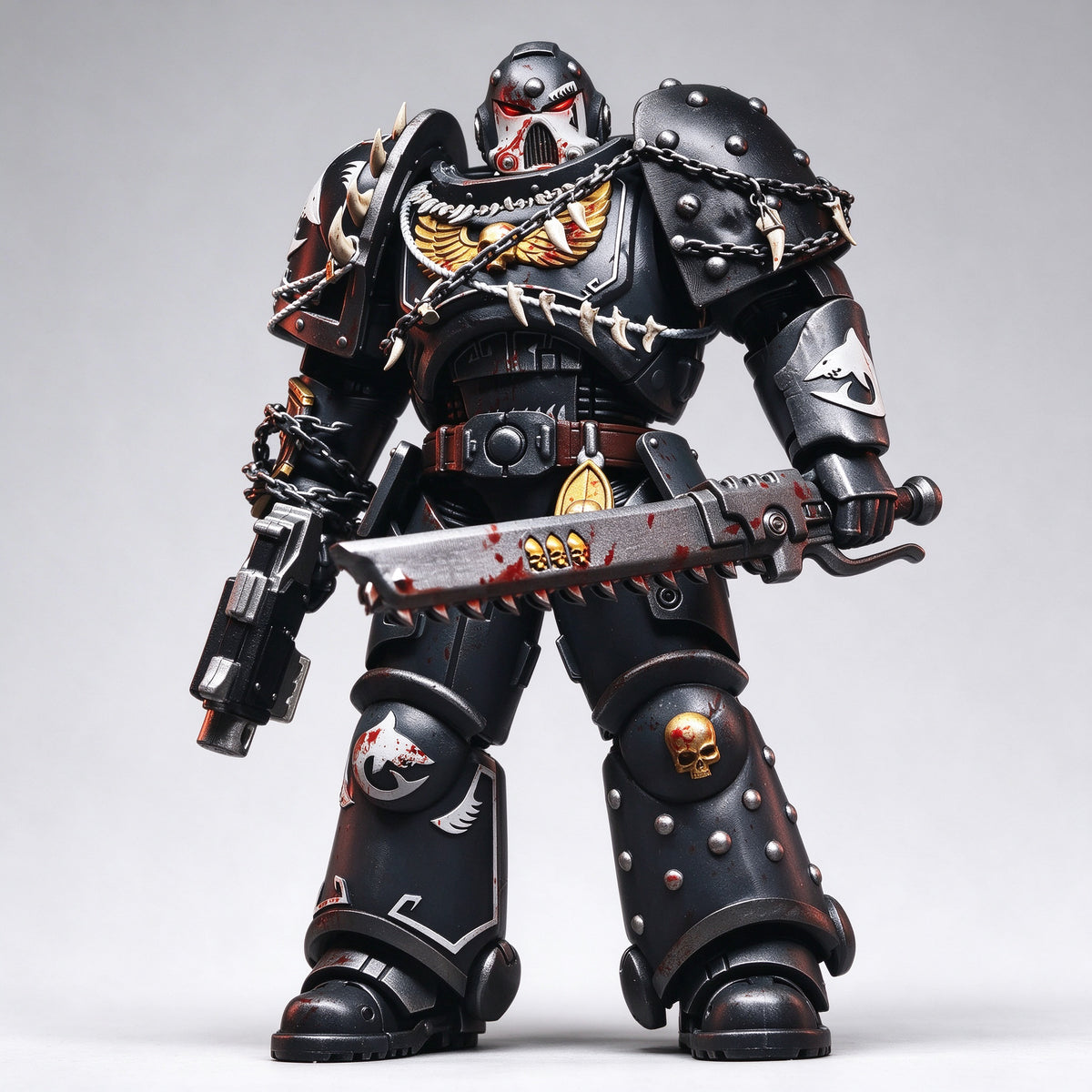 🎃Halloween Special: Carcharodons Space Shark Assault Marine (Custom Hand-Painted)