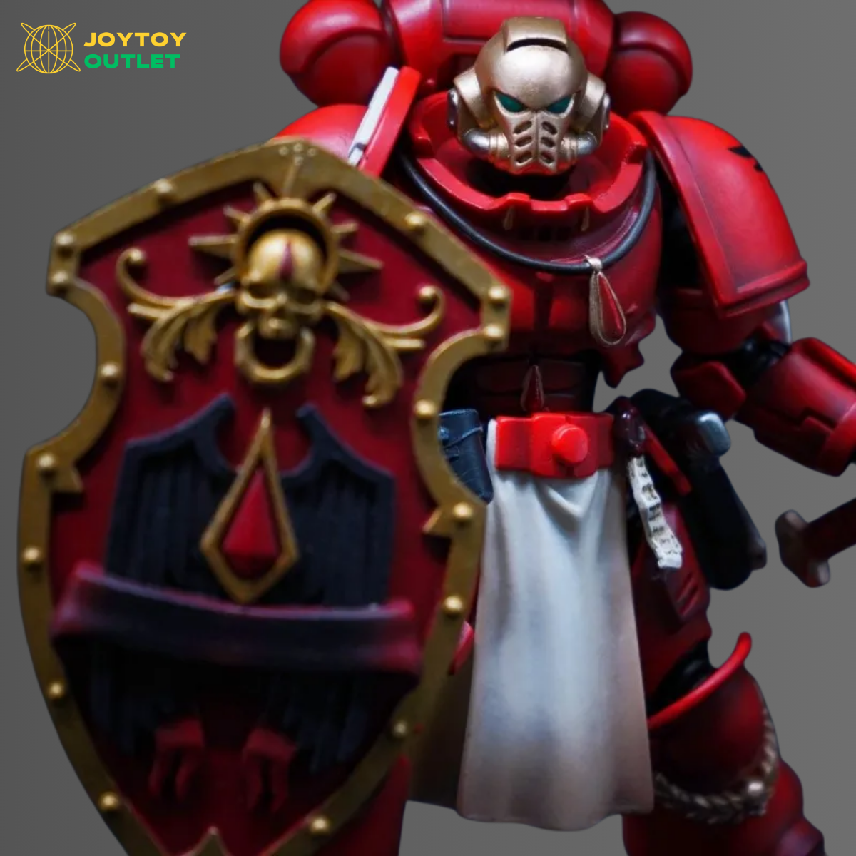 Blood Angels Winged Blood Gem Shield – Upgrade Part