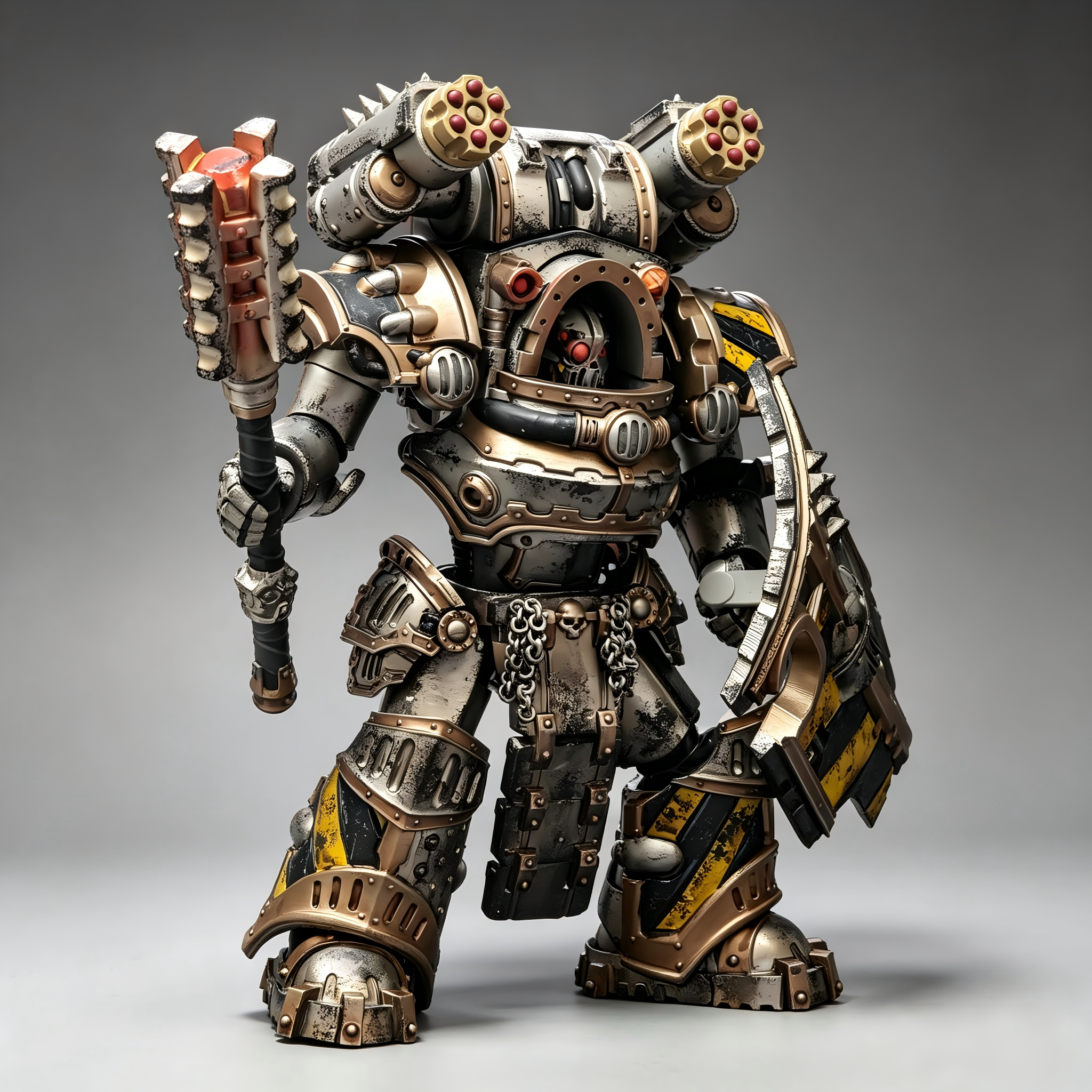 Iron Warriors Bastion Warden – Custom Painted