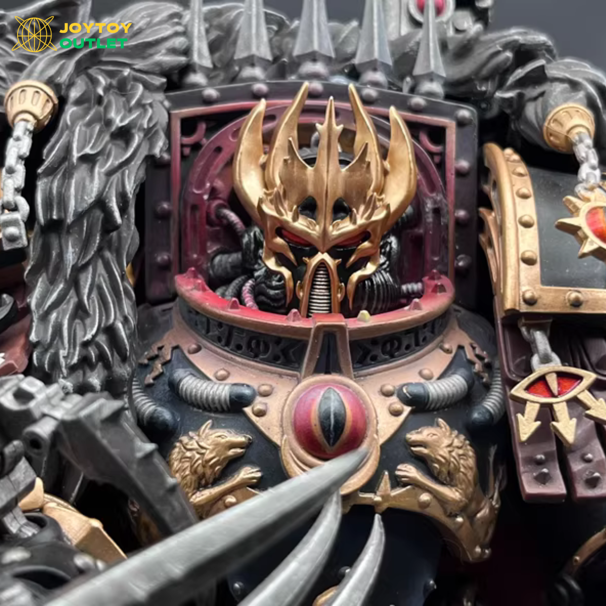 Warmaster Horus Helmet Head Sculpt Set – Upgrade Part