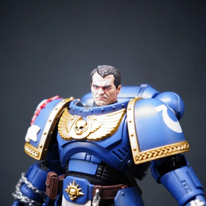 Ultramarines Titus Bare Head Sculpt – Upgrade Part
