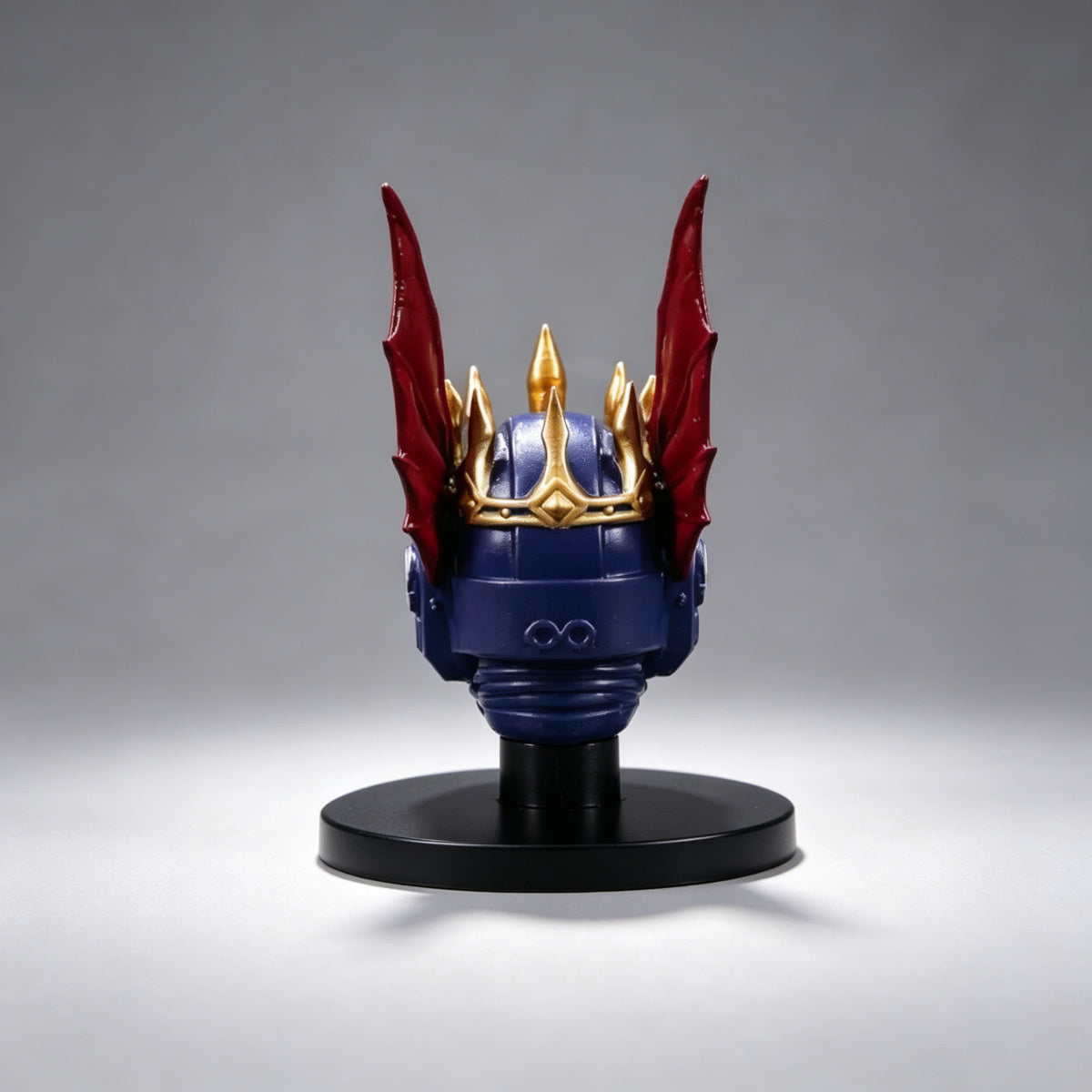 Custom Night Lords Helmet - Red Bat Wings & Gold Crown