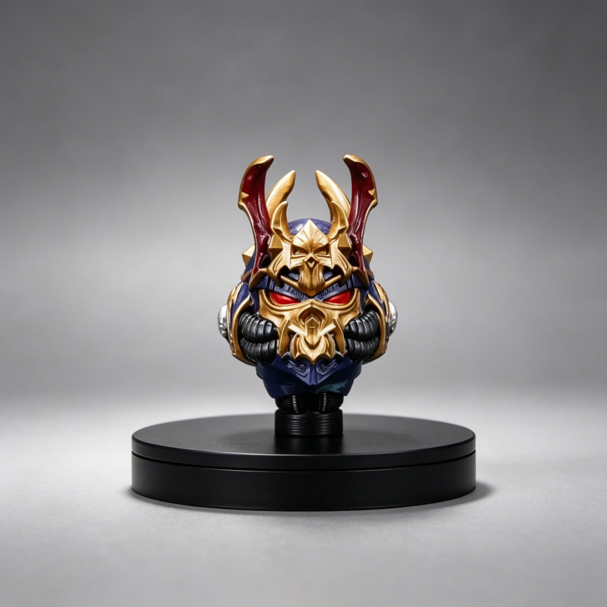 Custom Night Lords Helmet - Gold Bat Crest & Face Mask