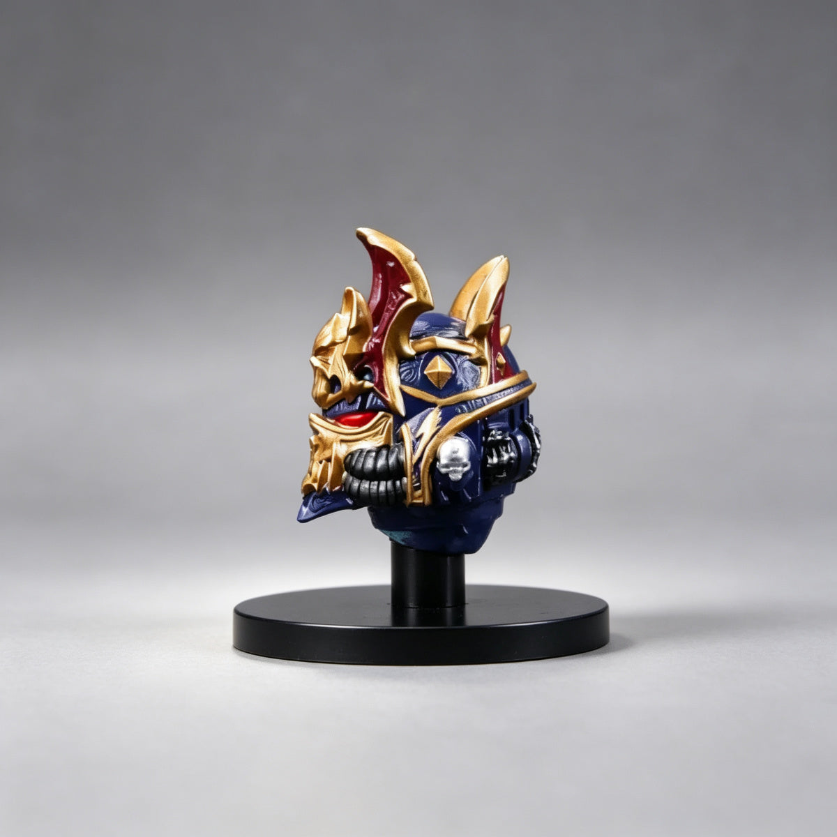 Custom Night Lords Helmet - Gold Bat Crest & Face Mask