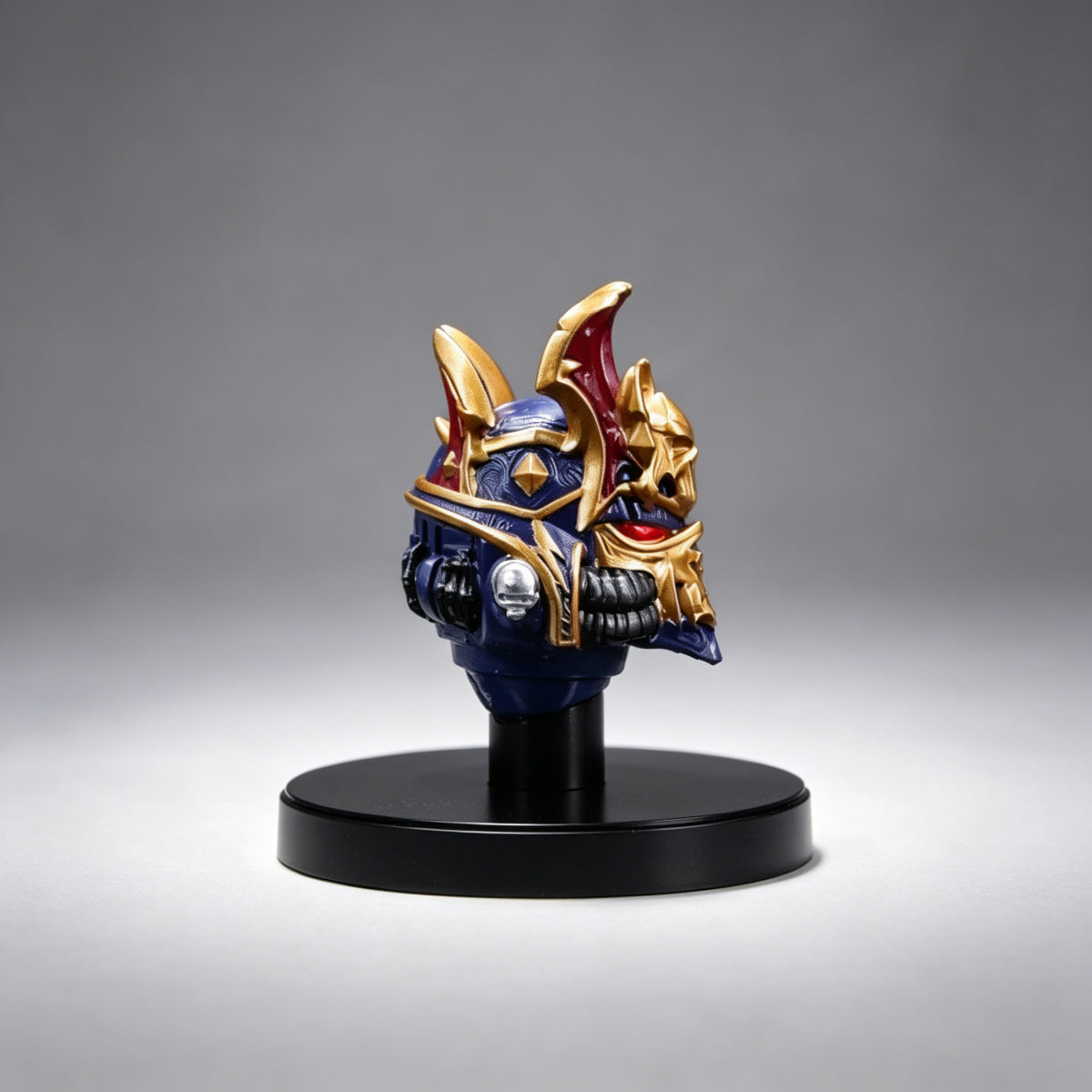 Custom Night Lords Helmet - Gold Bat Crest & Face Mask