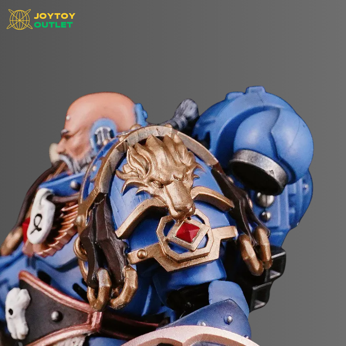 Space Wolves Wolf Crest Shoulder Pads – Upgrade Part
