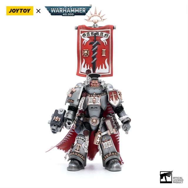 JOYTOY Warhammer 40,000 - Grey Knights Castellan Crowe