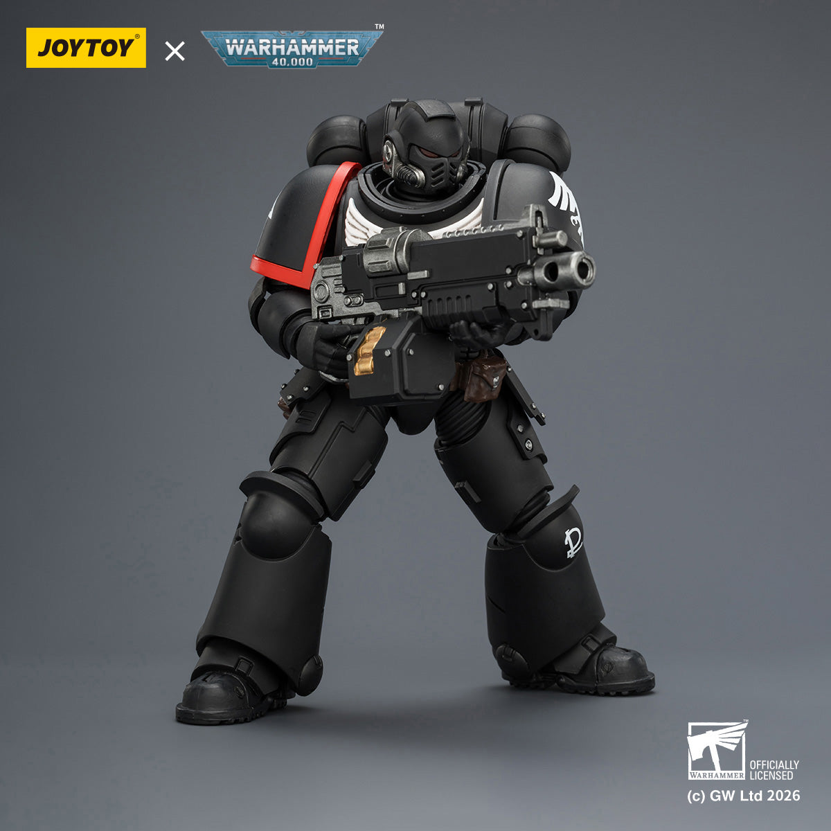 JOYTOY Warhammer 40,000 - Intercessor with Bolt Rifle, Bolt Pistol and Chainsword
