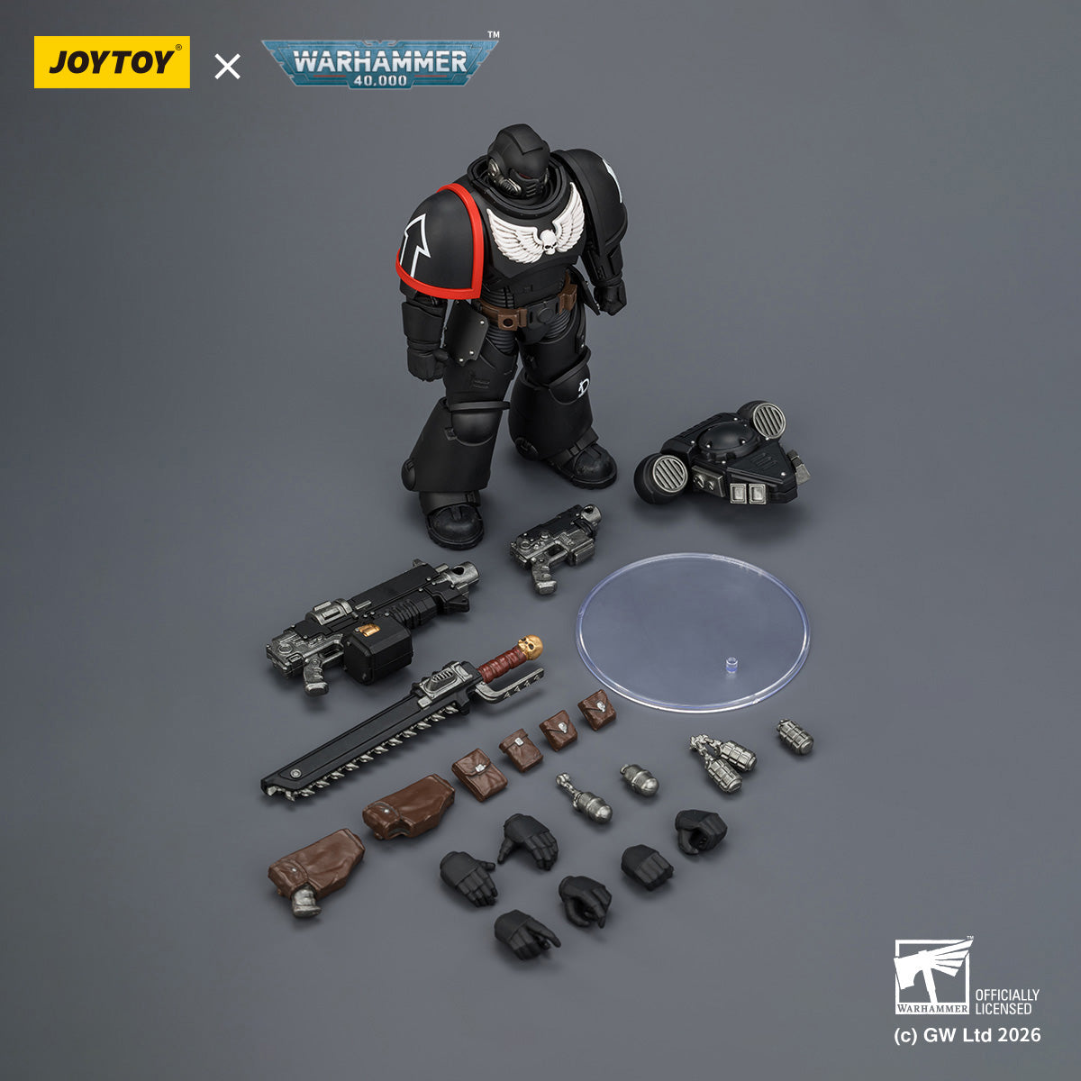 JOYTOY Warhammer 40,000 - Intercessor with Bolt Rifle, Bolt Pistol and Chainsword