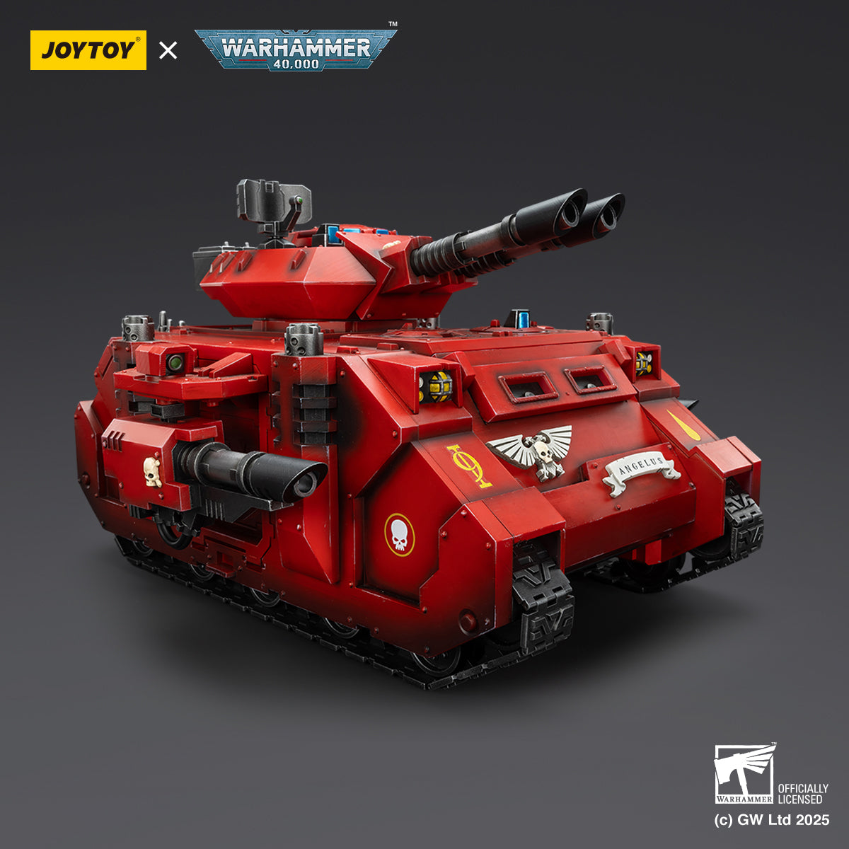 JOYTOY Warhammer 40,000 - Blood Angels Predator Annihilator with Twin Lascannons