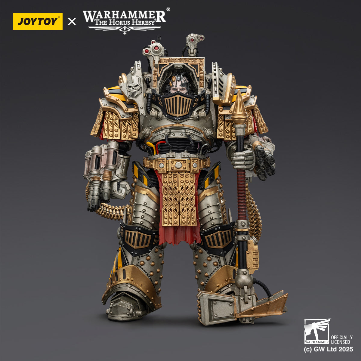 JOYTOY Warhammer The Horus Heresy - Iron Warriors Perturabo, Primarch of the IVth Legion