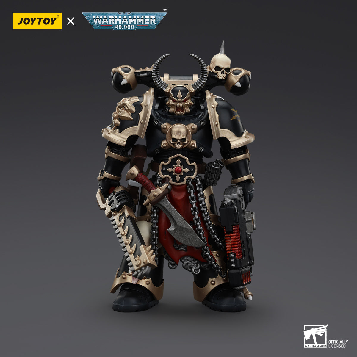 JOYTOY Warhammer 40,000 - Chaos Space Marines Black Legion Chosen