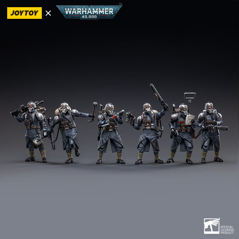JOYTOY Warhammer 40,000 - Astra Militarum Death Korps of Krieg Veteran Squad
