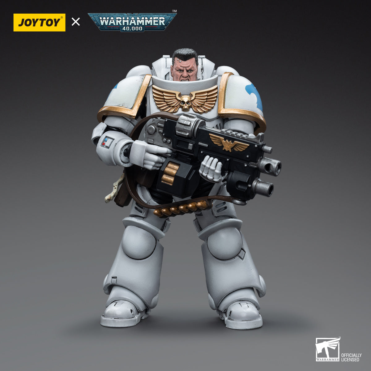 JOYTOY Warhammer 40,000 - Space Marines White Consuls Intercessors 1