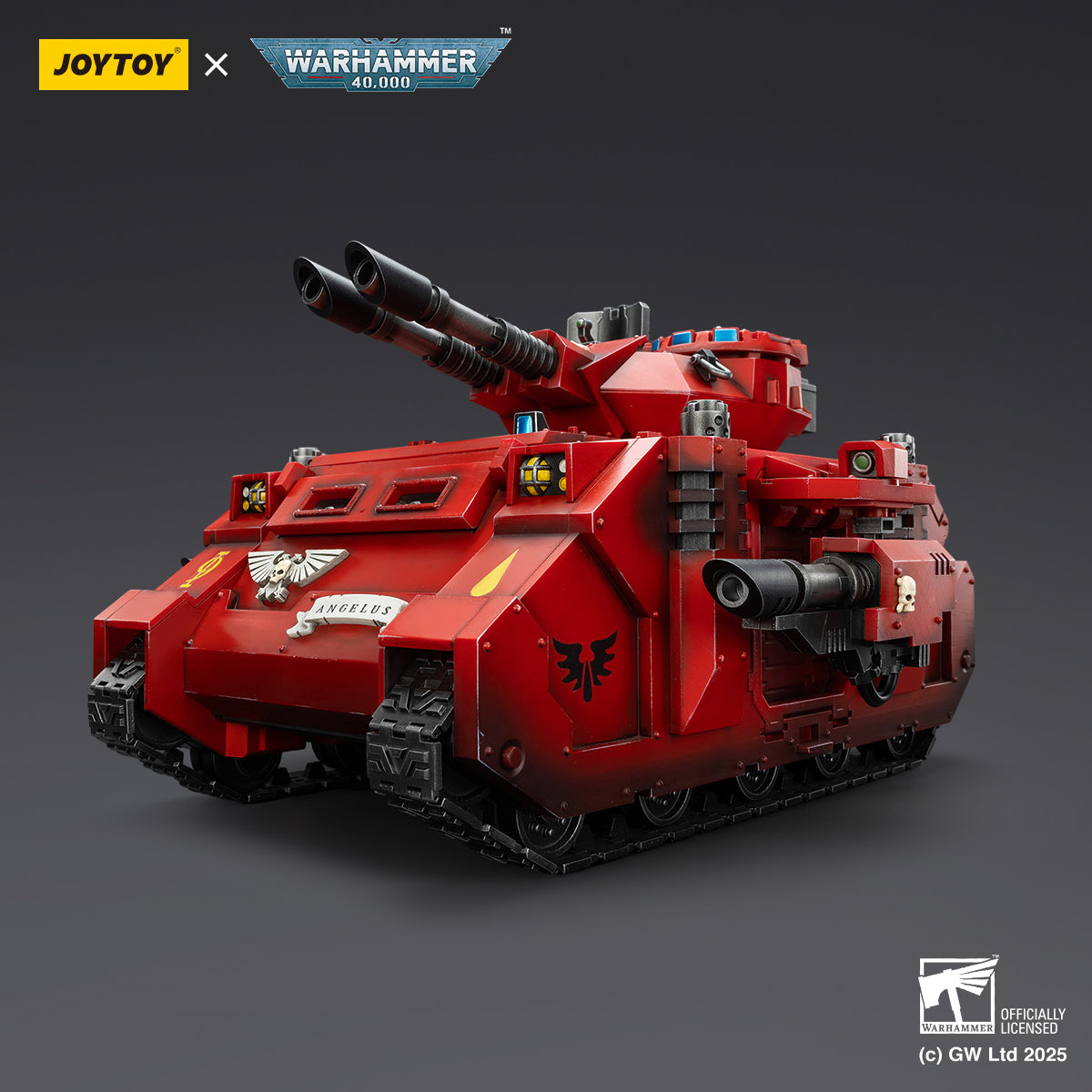 JOYTOY Warhammer 40,000 - Blood Angels Predator Annihilator with Twin Lascannons