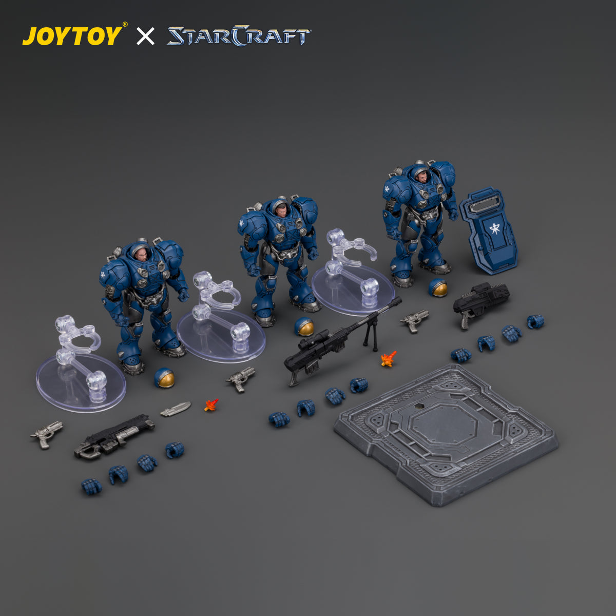 JOYTOY Starcraft  - Terran Marine Set