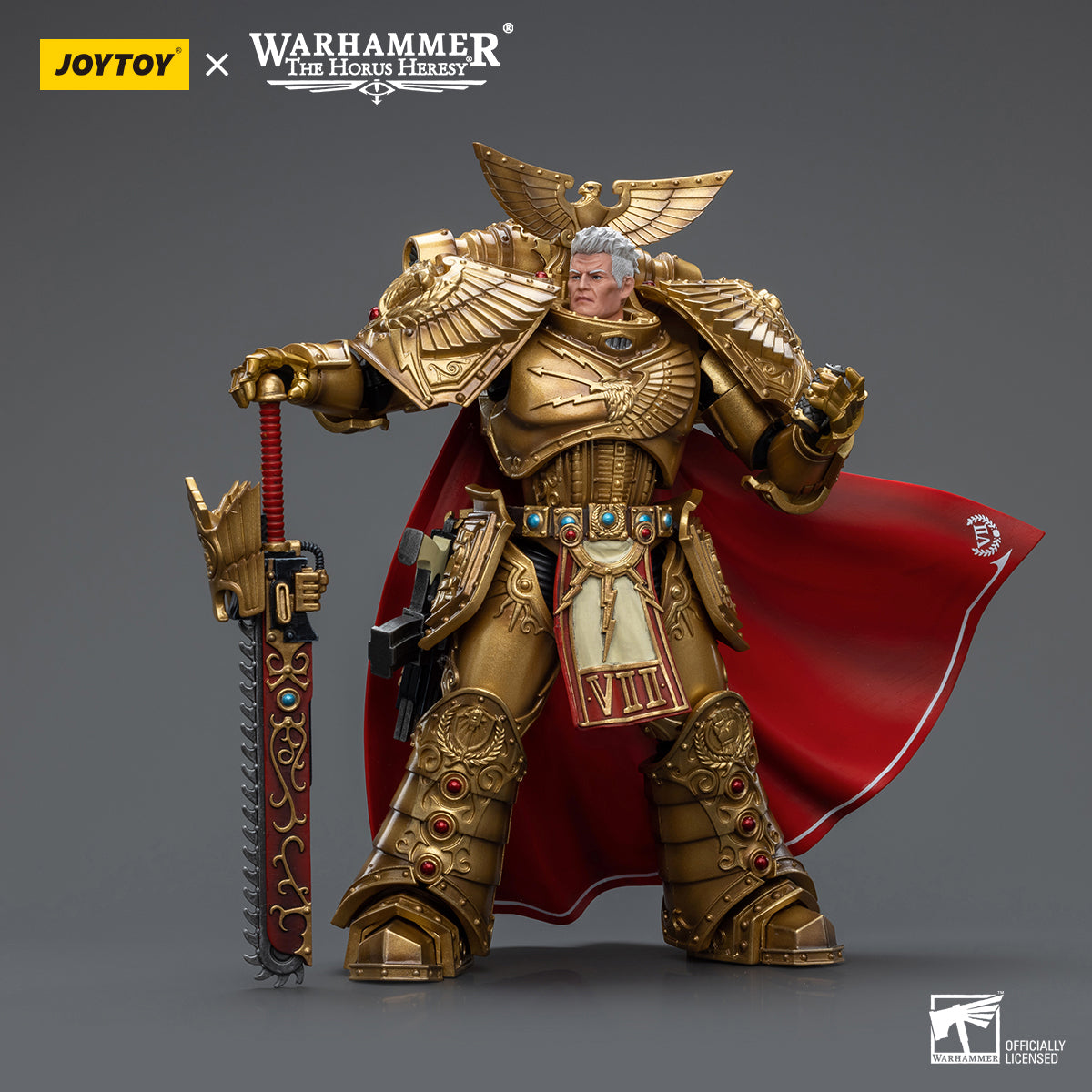 JOYTOY Warhammer The Horus Heresy - Imperial Fists Rogal Dorn, Primarch of the Vllth Legion
