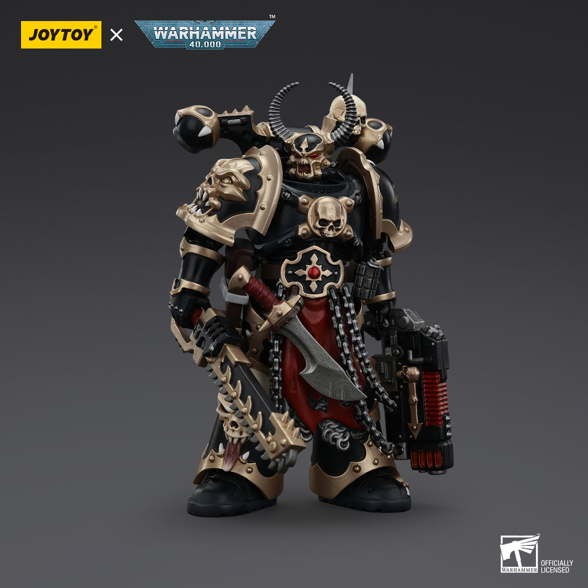 JOYTOY Warhammer 40,000 - Chaos Space Marines Black Legion Chosen
