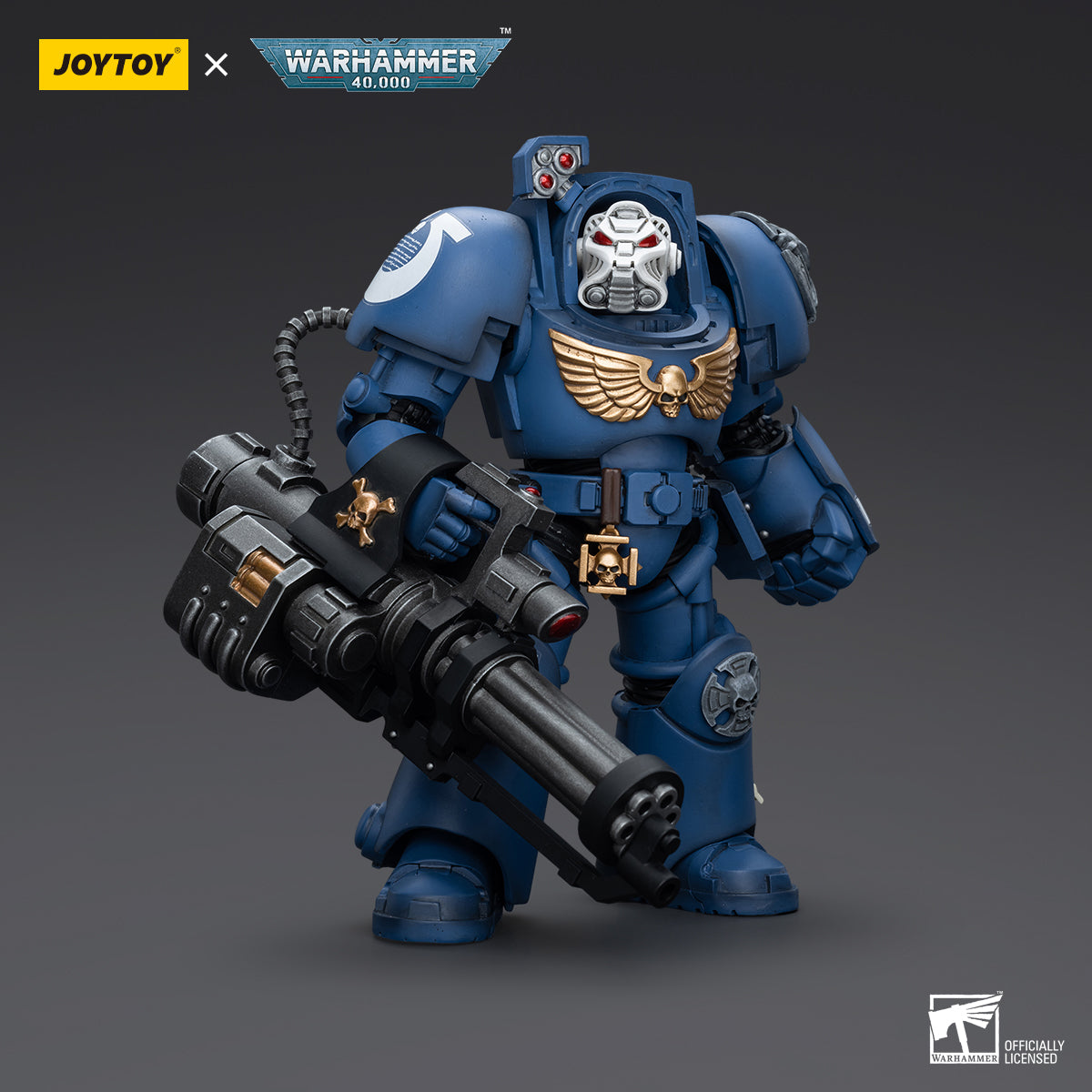 JOYTOY Warhammer 40,000 - Ultramarines Terminator Squad Terminator with Assault Cannon