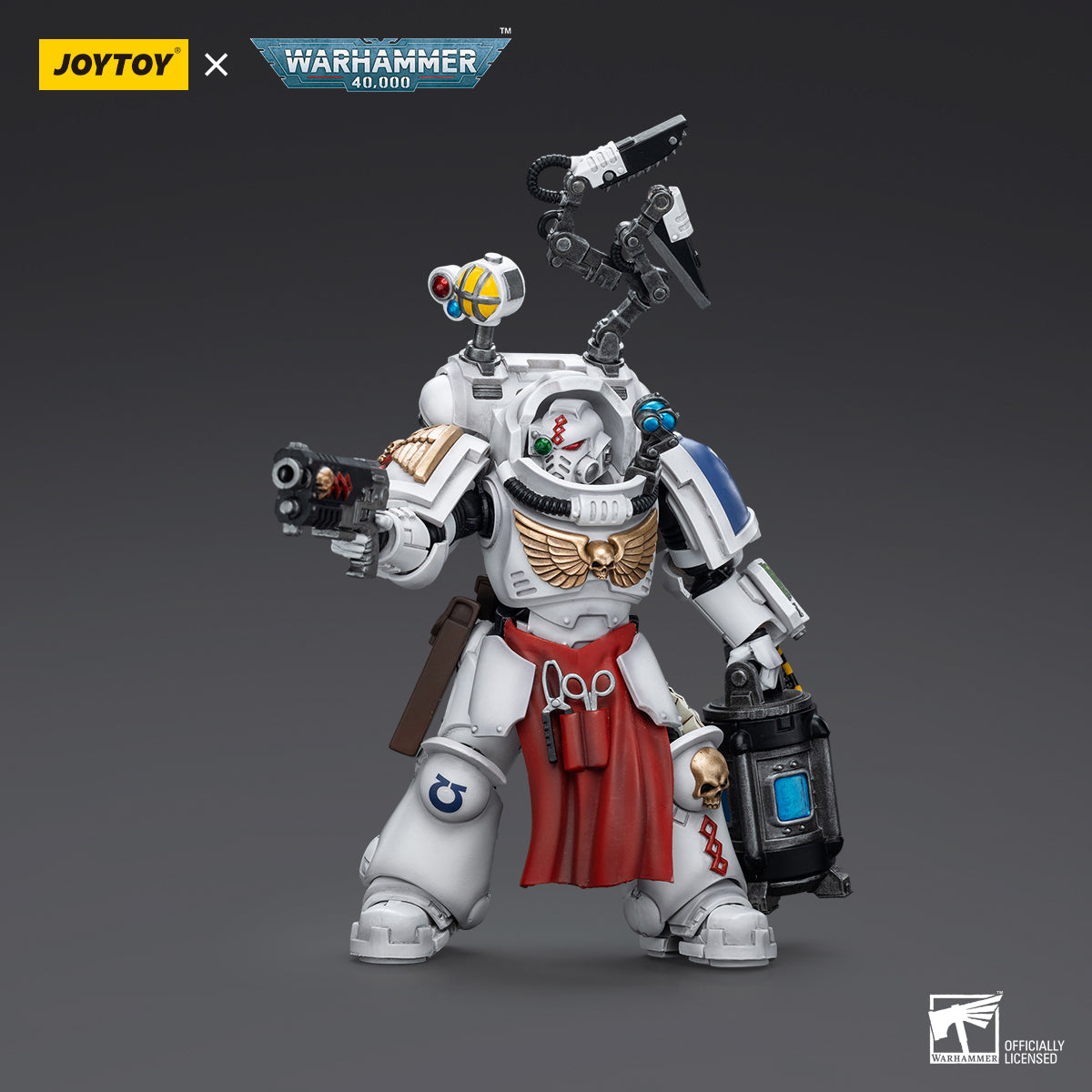 JOYTOY Warhammer 40,000 - Ultramarines Apothecary Biologis