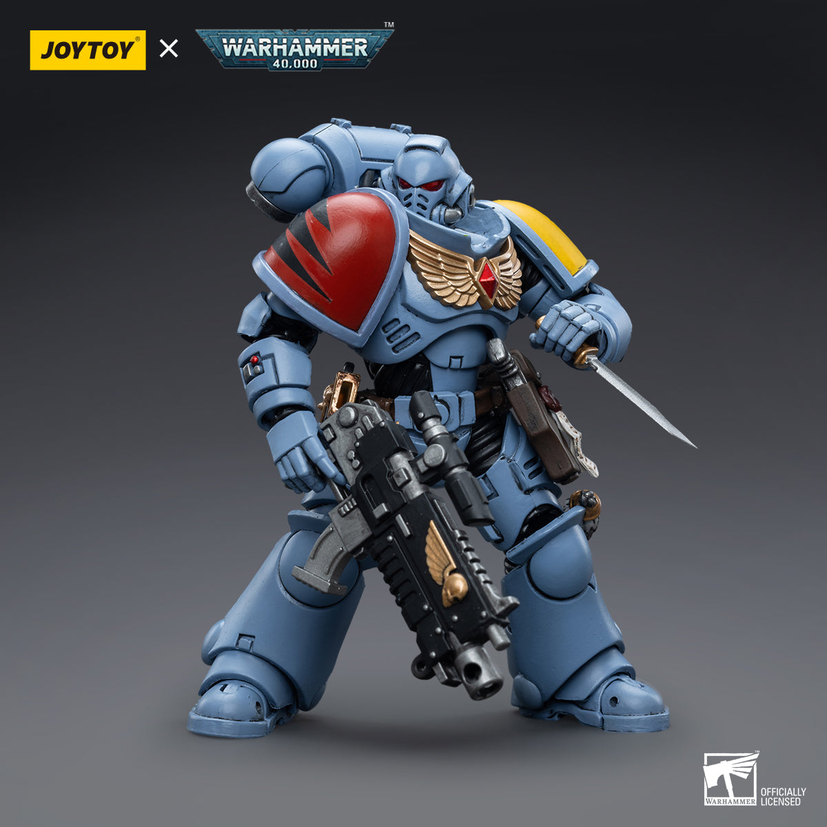 JOYTOY Warhammer 40,000 - Space Wolves Intercessors