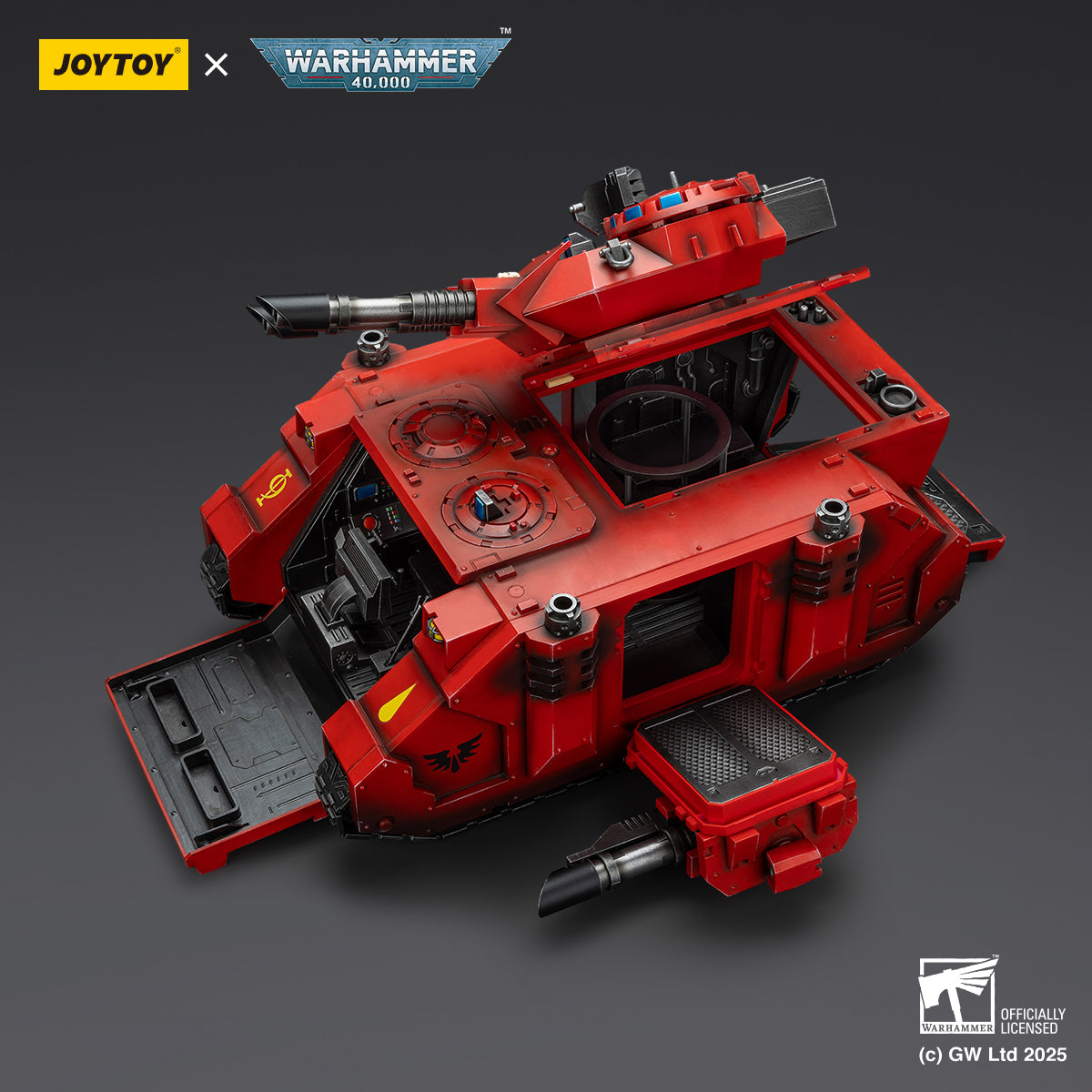 JOYTOY Warhammer 40,000 - Blood Angels Predator Annihilator with Twin Lascannons