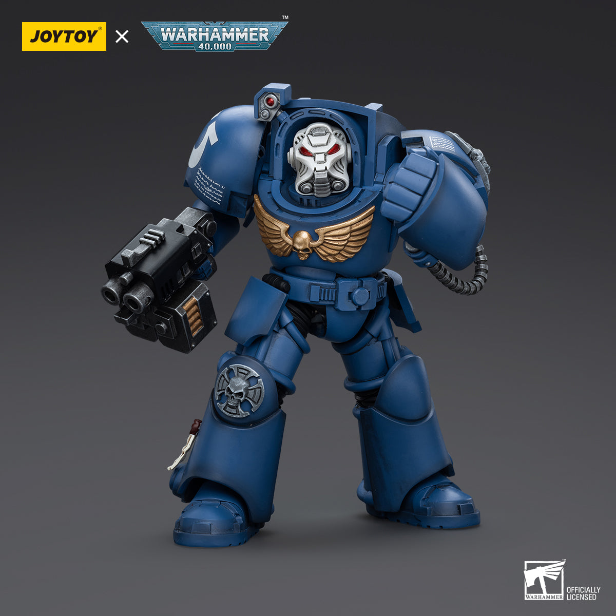 JOYTOY Warhammer 40,000 - Ultramarines Terminator Squad Terminator with Storm Bolter