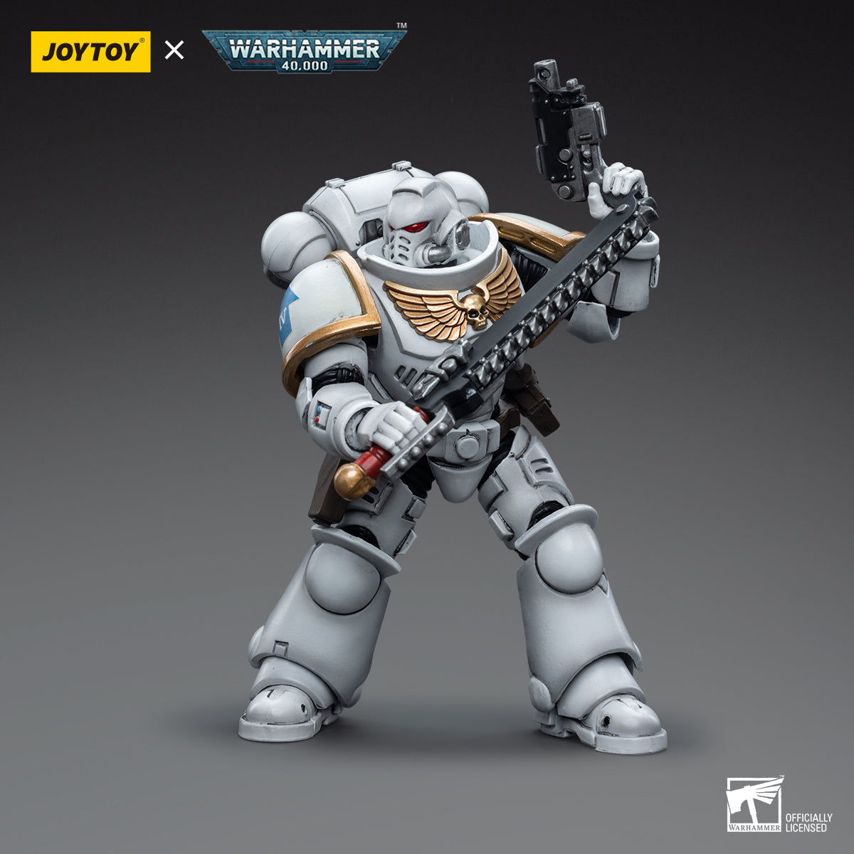 JOYTOY Warhammer 40,000 - Space Marines White Consuls Intercessors 1