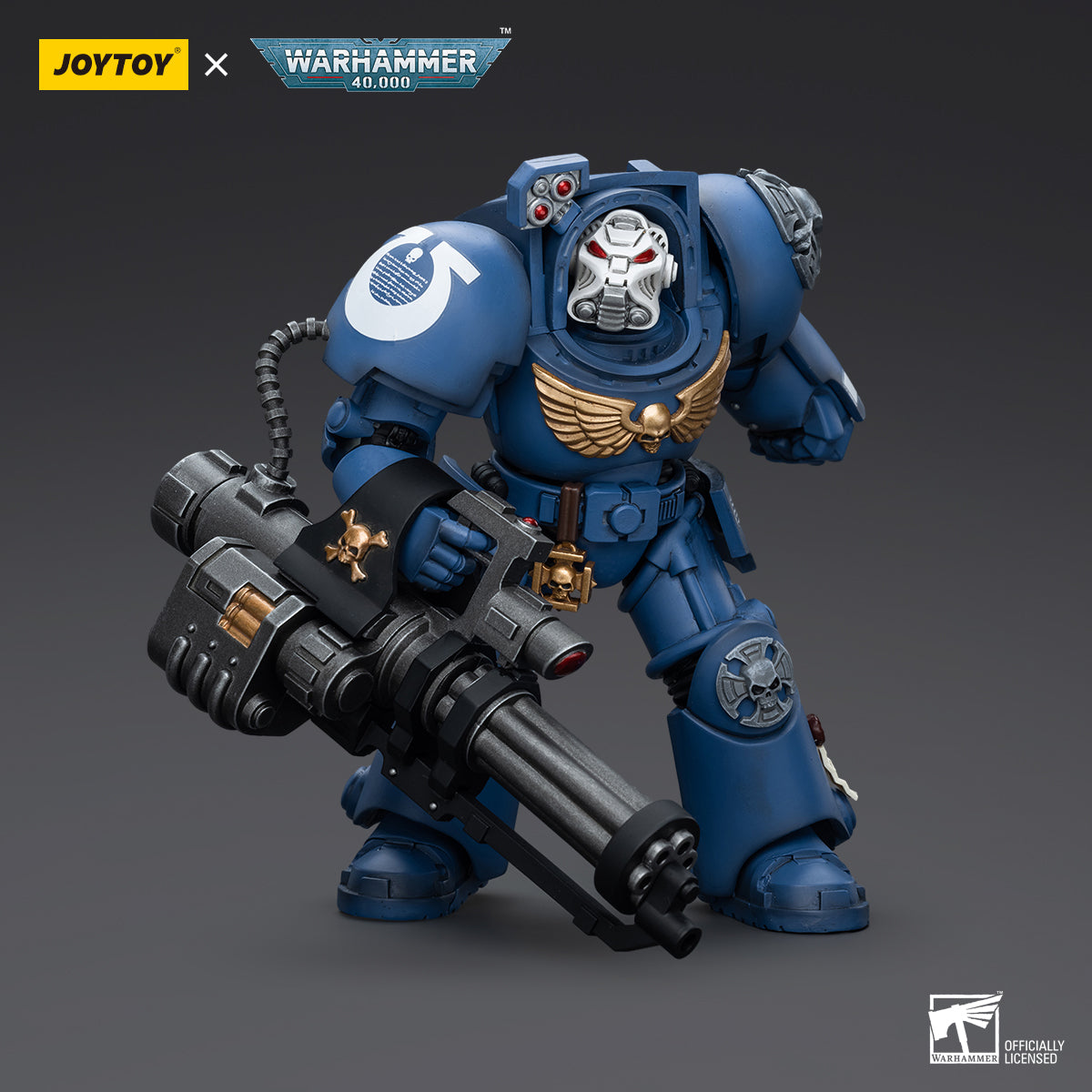 JOYTOY Warhammer 40,000 - Ultramarines Terminator Squad Terminator with Assault Cannon
