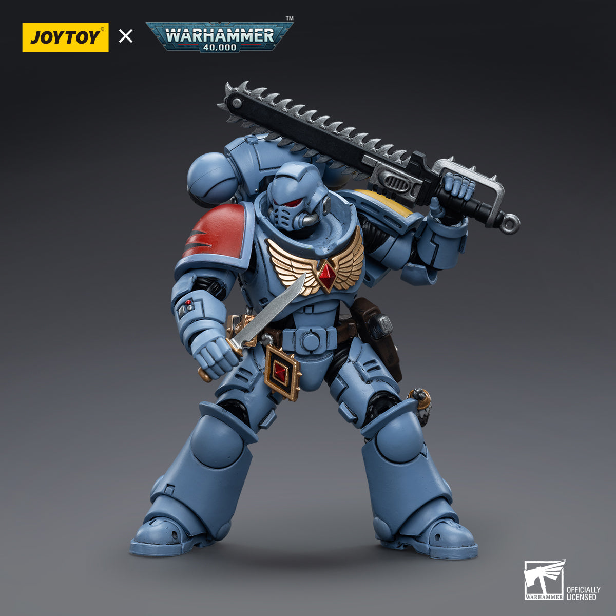 JOYTOY Warhammer 40,000 - Space Wolves Intercessors