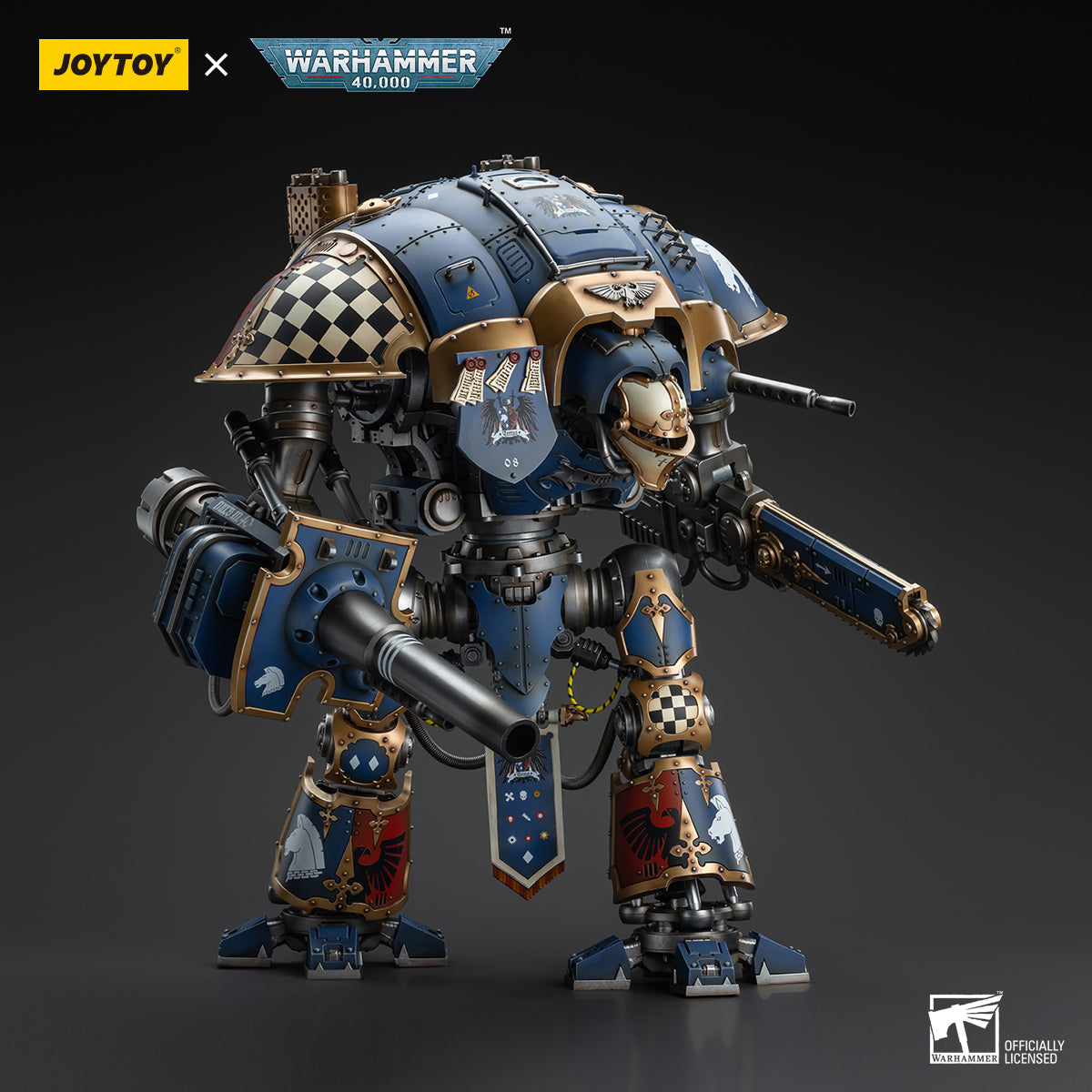JOYTOY Warhammer 40,000 - Imperial Knights House Terryn Knight Paladin