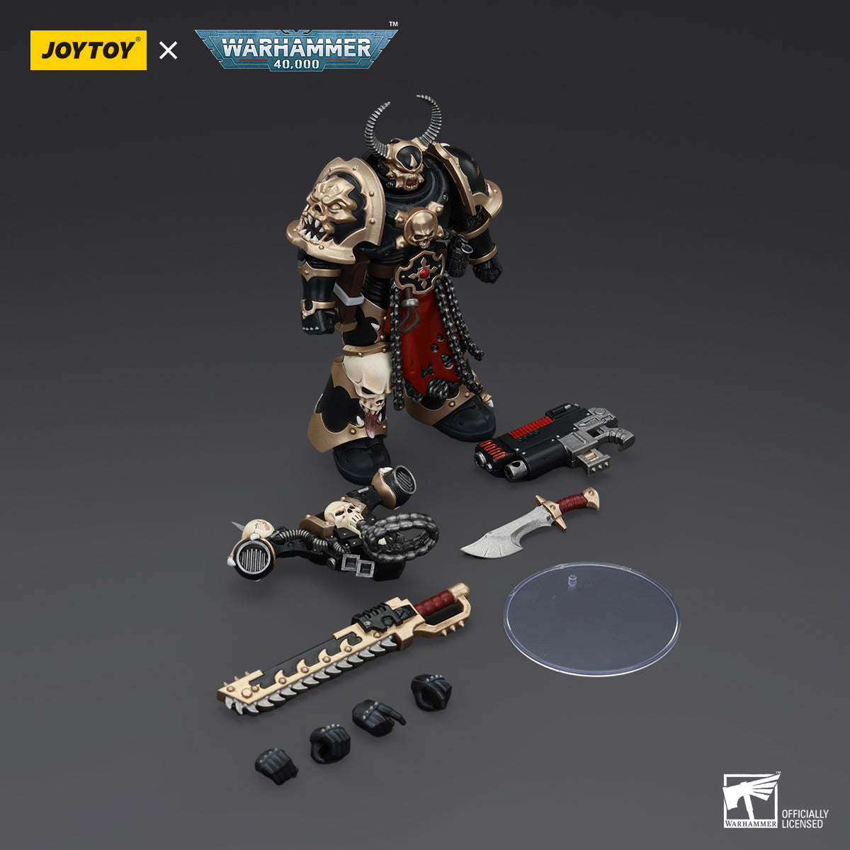 JOYTOY Warhammer 40,000 - Chaos Space Marines Black Legion Chosen