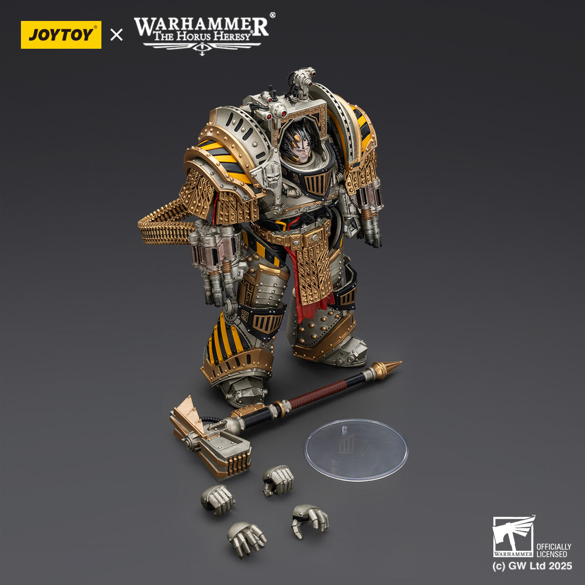JOYTOY Warhammer The Horus Heresy - Iron Warriors Perturabo, Primarch of the IVth Legion