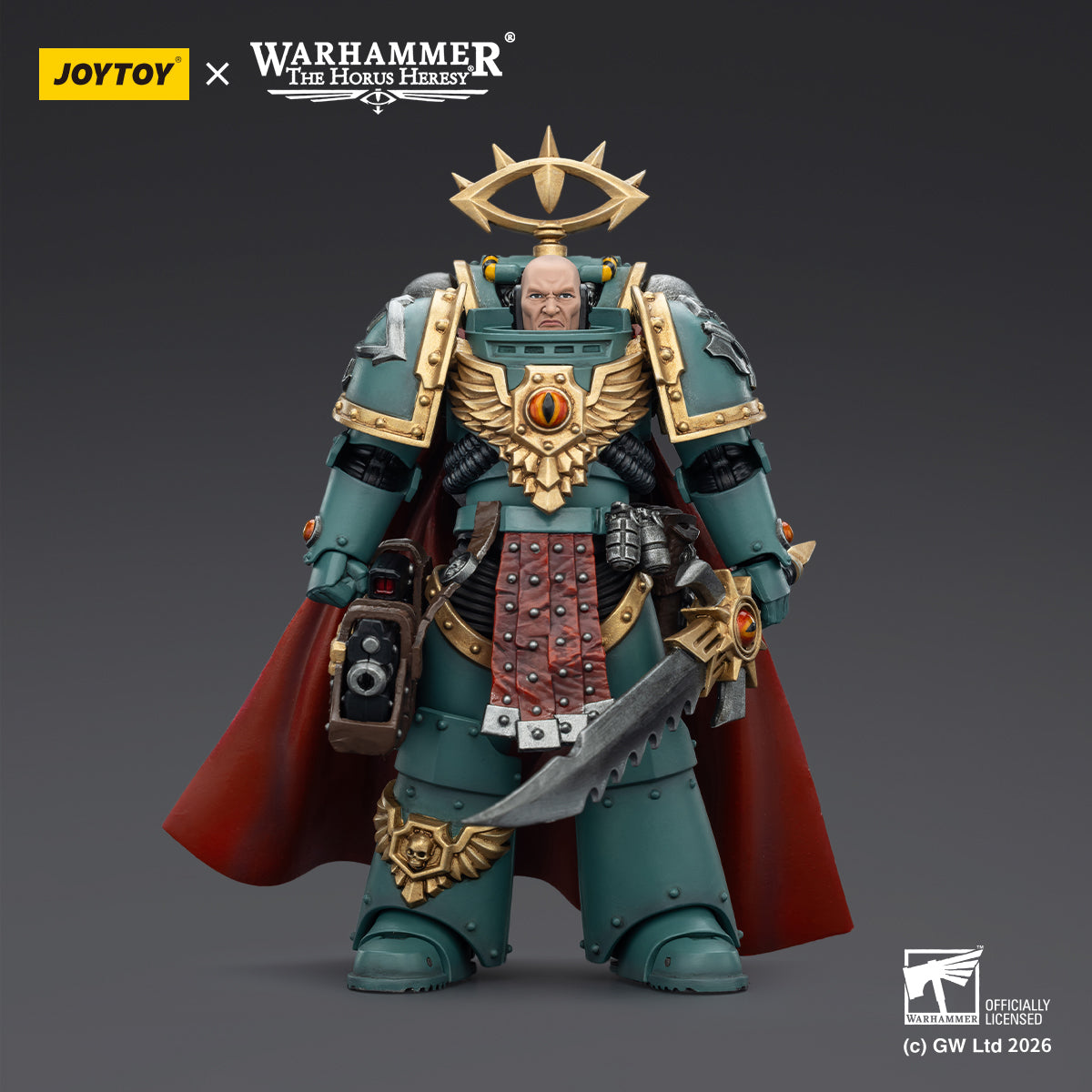 JOYTOY Warhammer The Horus Heresy - Sons of Horus Tybalt Marr Captain of the 18th Company