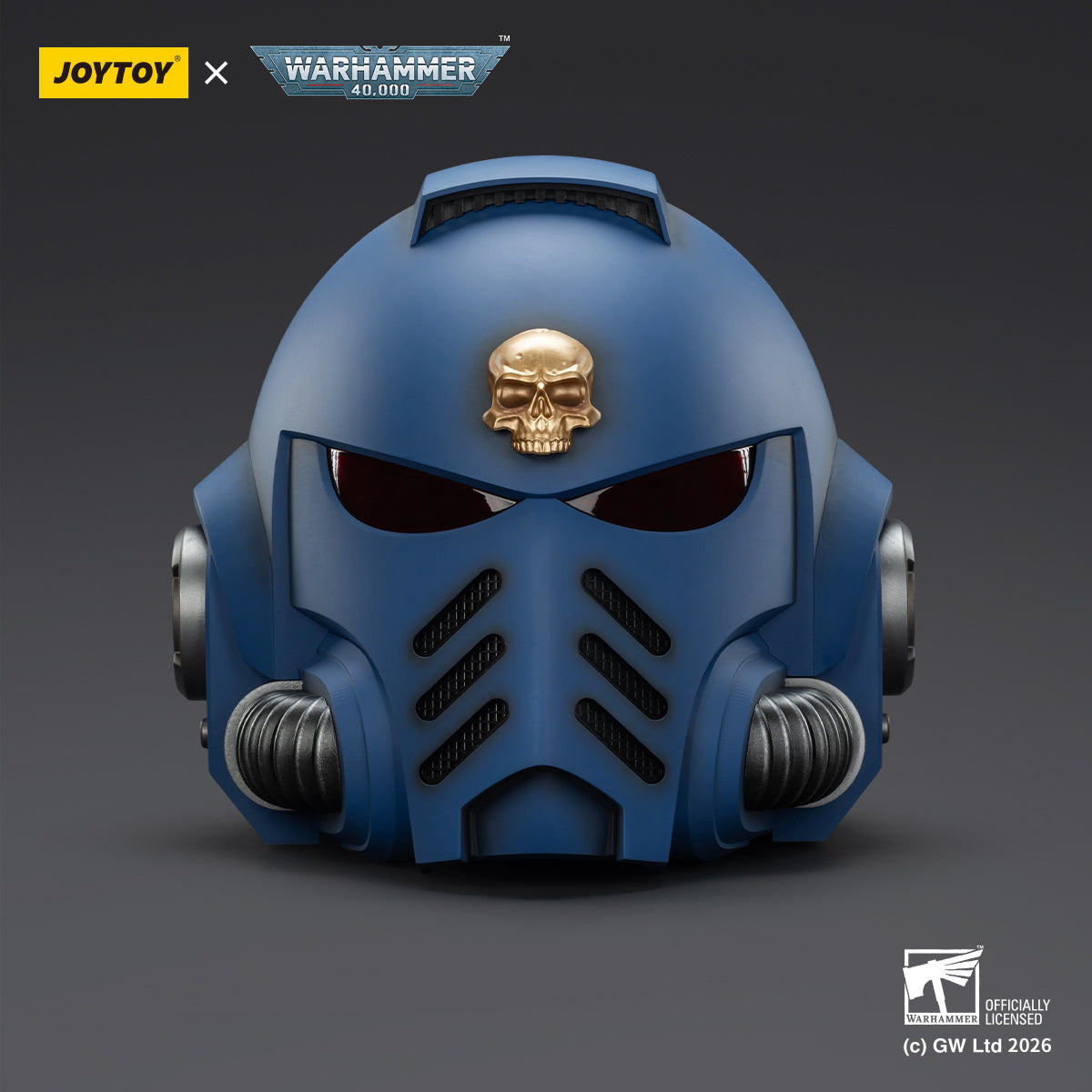 JOYTOY Warhammer 40,000 - Ultramarines Captain MkX Helmet