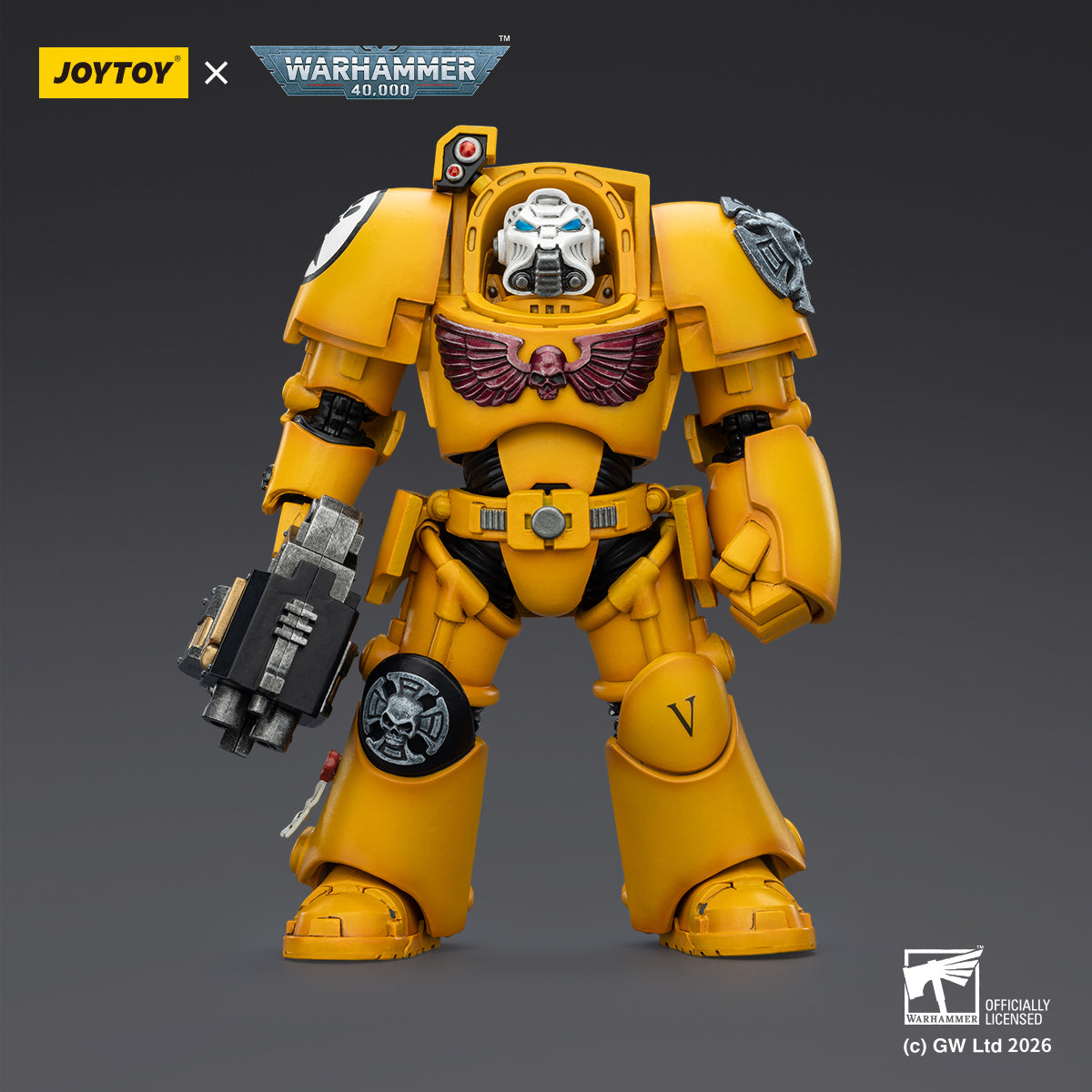 JOYTOY Warhammer 40,000 - Imperial Fists Terminator Squad (3-Man Unit)