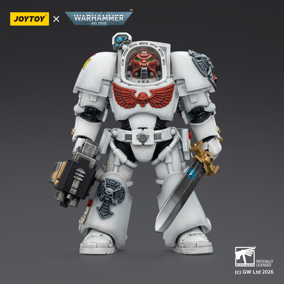 JOYTOY Warhammer 40,000 - White Scars Terminator Squad (3-Man Unit)