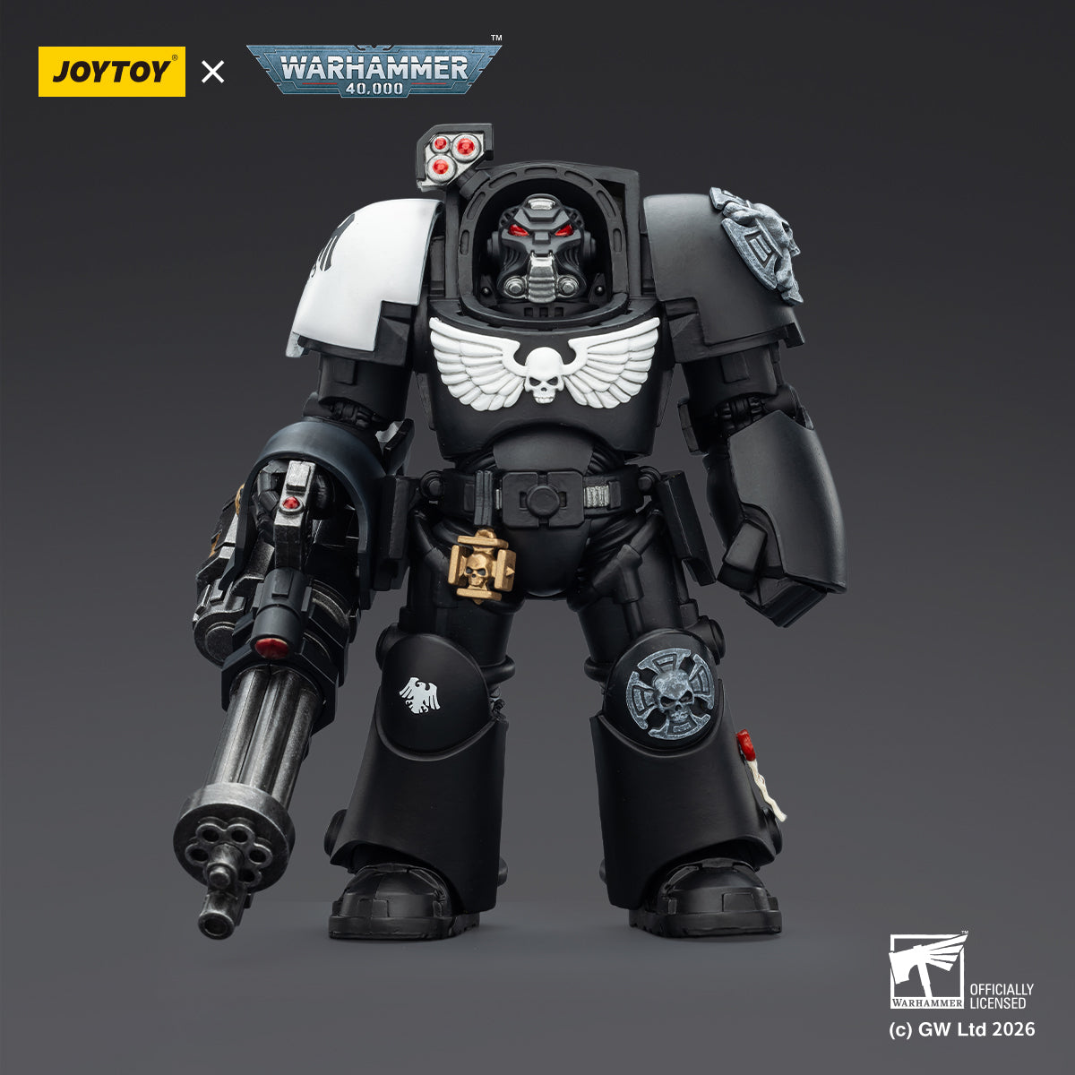 JOYTOY Warhammer 40,000 - Raven Guard Terminator Squad (3-Man Unit)