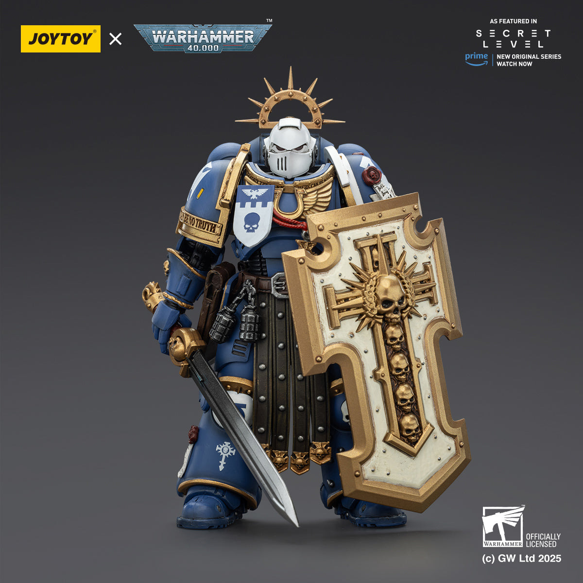 JOYTOY Warhammer 40,000 - Ultramarines Secret Lair Titus Squad Full 4-Piece Set