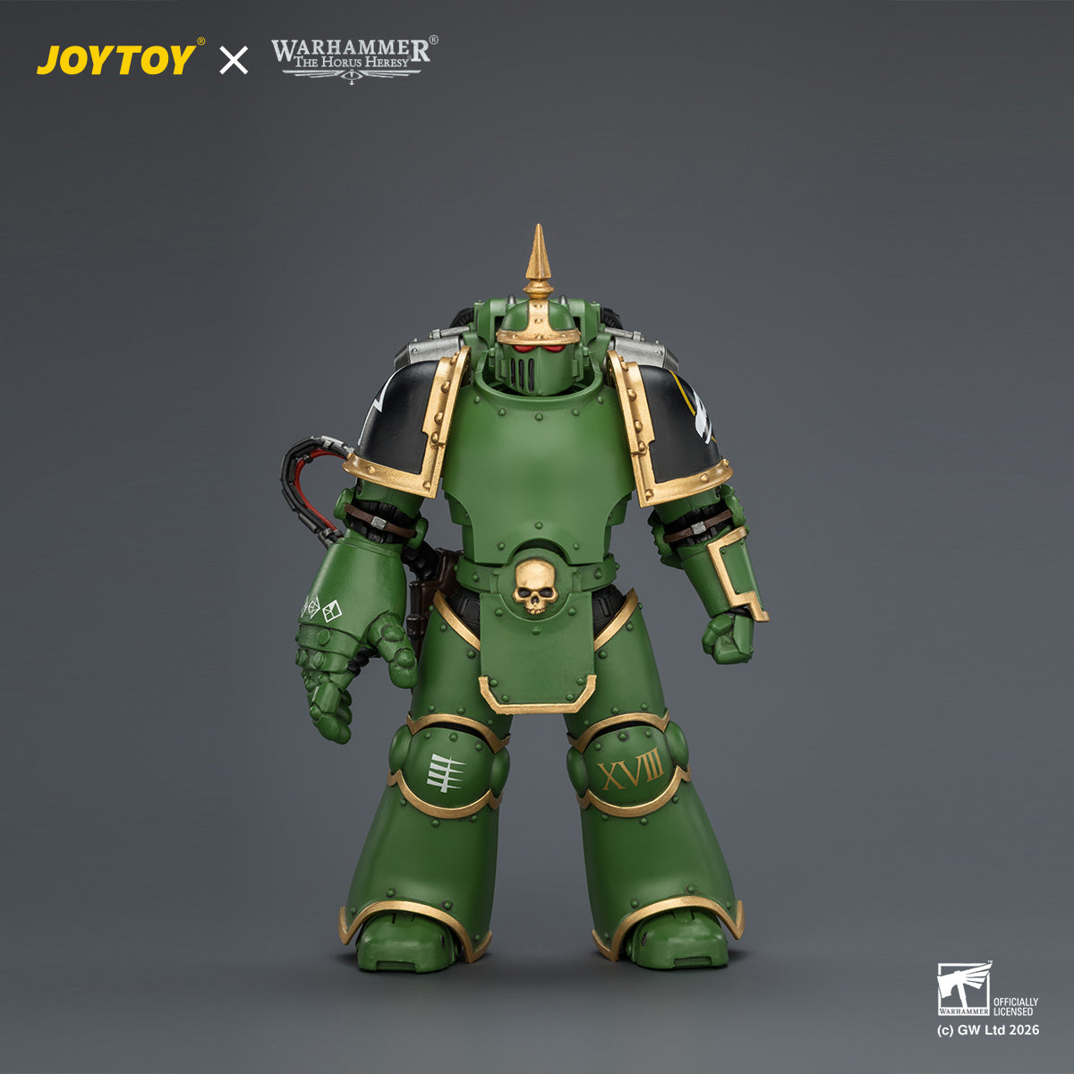 JOYTOY Warhammer The Horus Heresy -Salamanders MK III Tactical Legionary with Plasma Pistol and Bolt Pistol