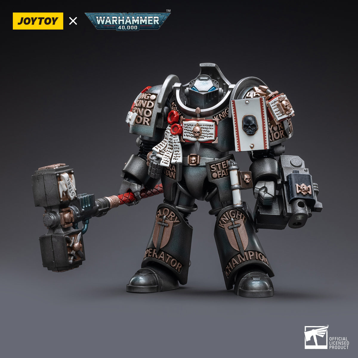 JOYTOY Warhammer 40,000 - Grey Knights Terminator Squad – Reissue (4 Figures Set)